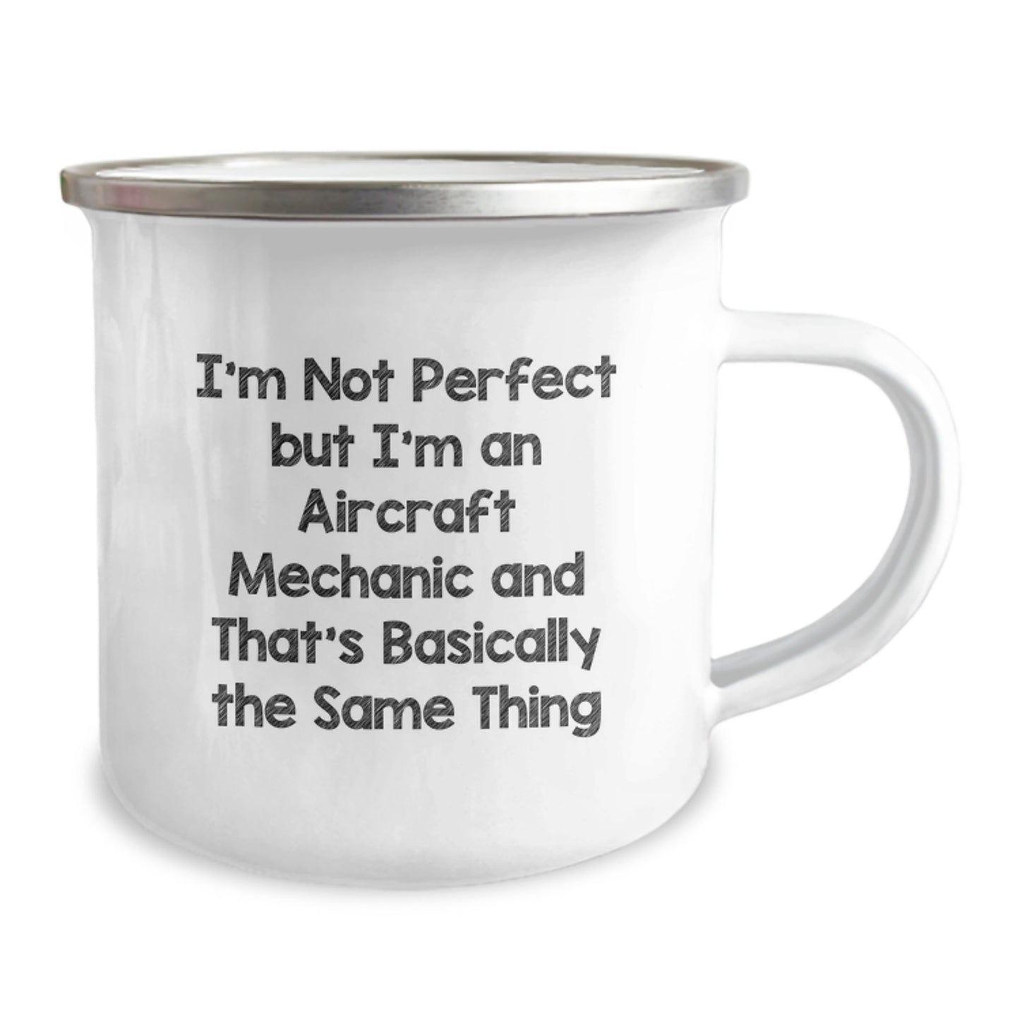 Funny Aircraft Mechanic Gifts, Gifts from Friends for Aircraft Mechanic, Camping Mug with Inspirational Quote, Unique Graduation Gifts for Men - Image 2