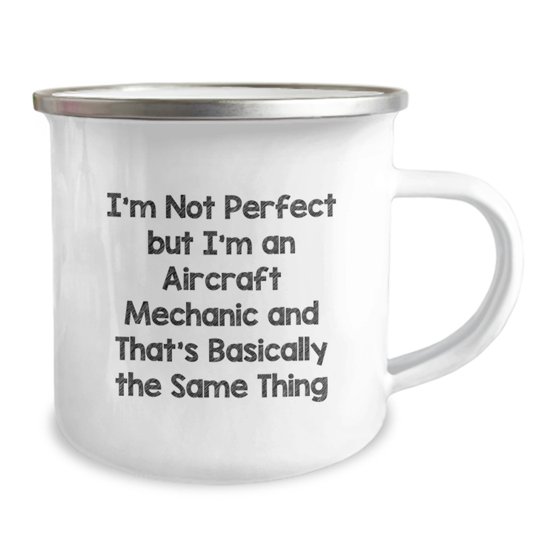 Funny Aircraft Mechanic Gifts, Gifts from Friends for Aircraft Mechanic, Camping Mug with Inspirational Quote, Unique Graduation Gifts for Men - Image 2