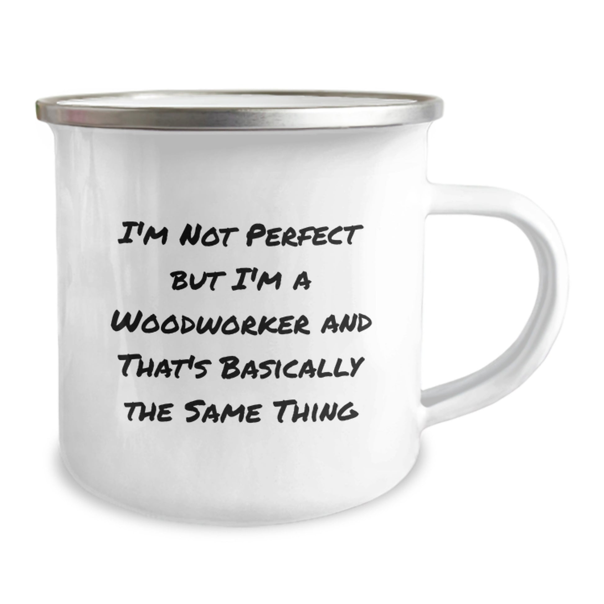 Funny Woodworker Gifts from Friends for Woodworker, Camping Mug Birthday Unique Presents - Image 2