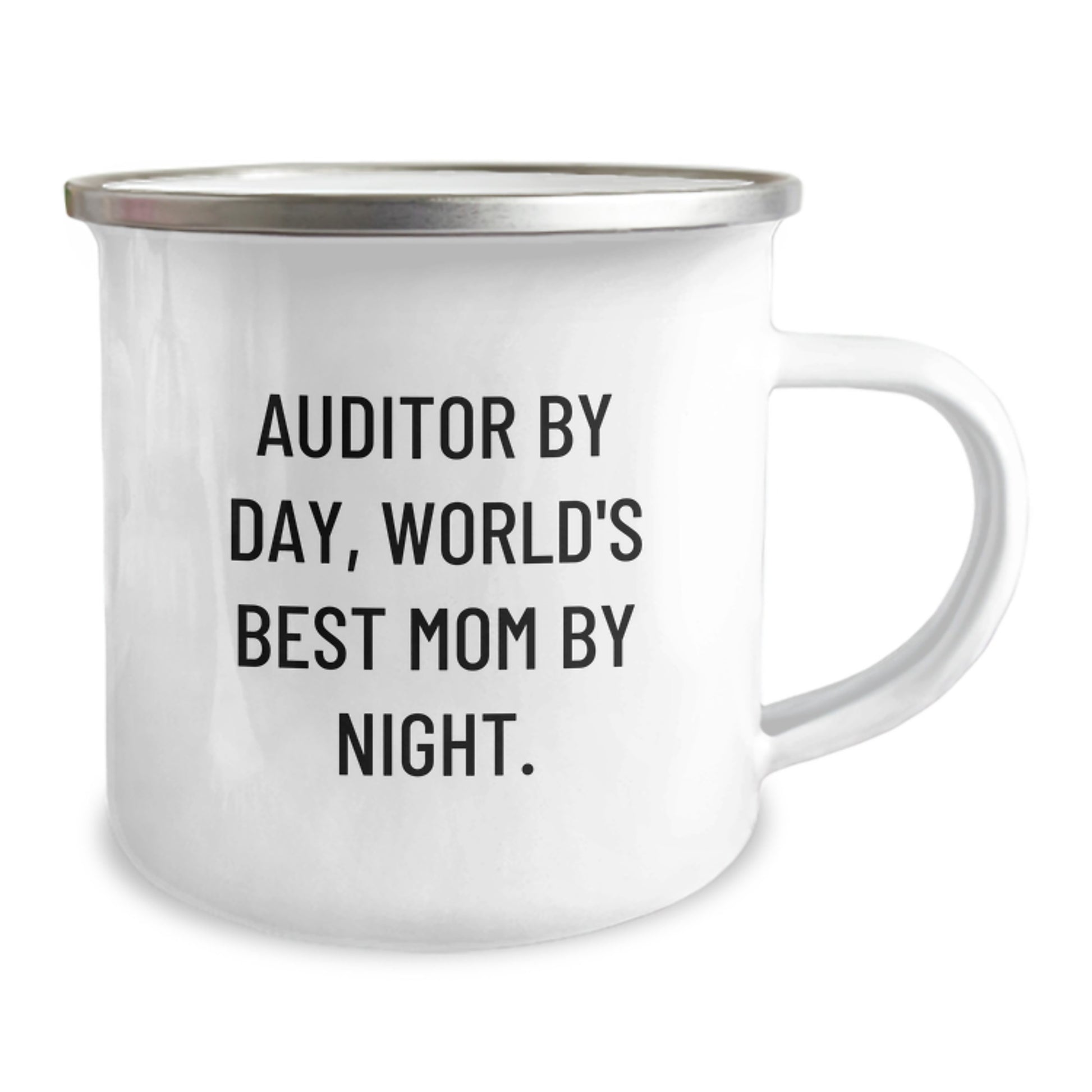 Funny Auditor Gifts for Christmas, Gifts from Mom, World's Best Auditor By Day Mug - Image 2