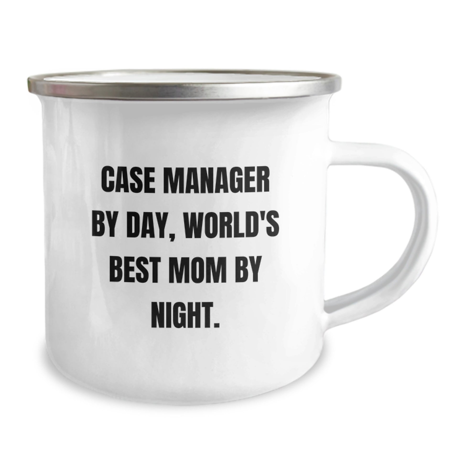 Funny Case Manager Gifts for Men, Case Manager By Day, World's Best Mom By Night. Christmas Unique Mugs, Camping Mugs for Case Managers - Image 2