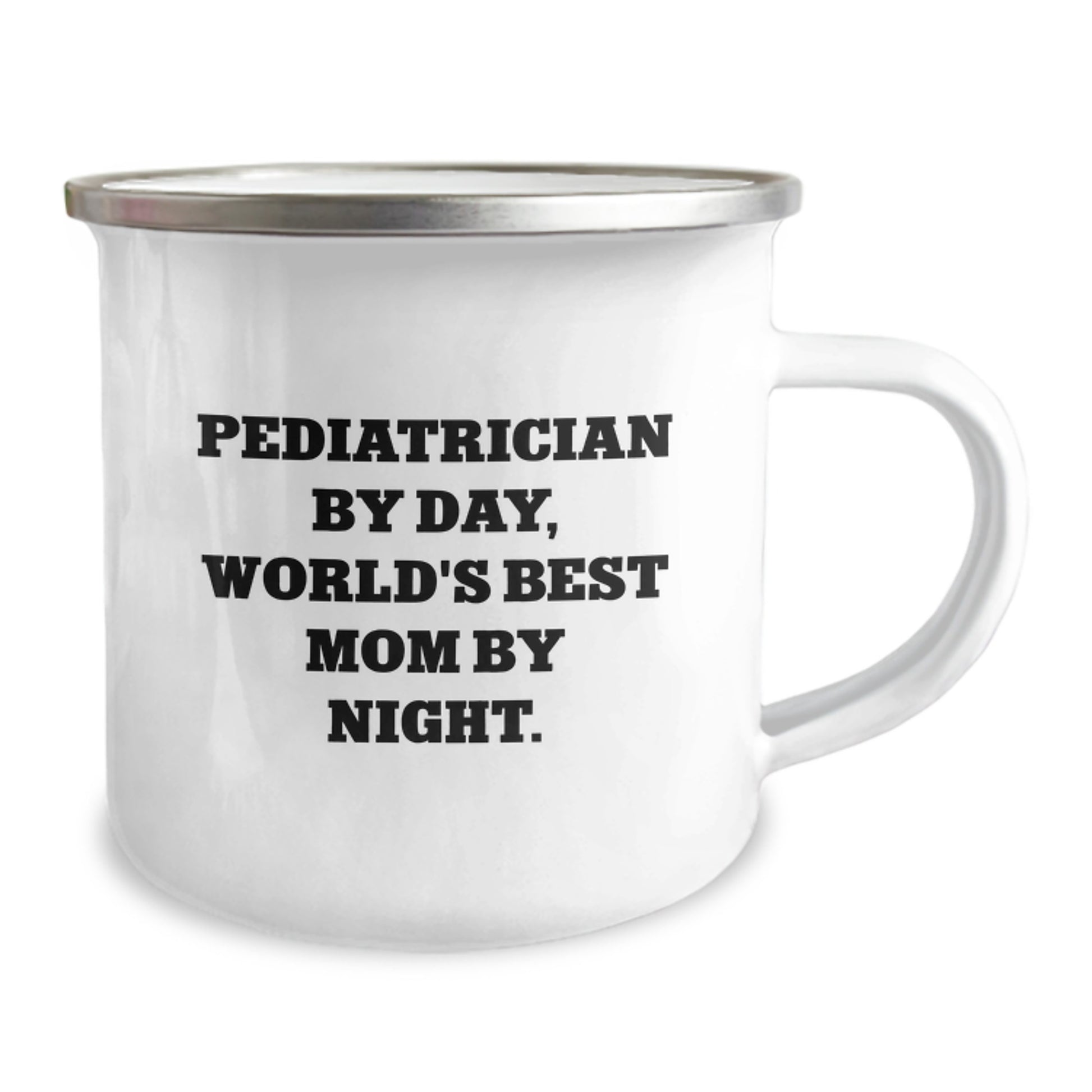 Cute Pediatrician Gifts from Family to Friends - 'Pediatrician By Day, World's Best Mom By Night.' Christmas Unique Gifts for Pediatrician - Image 2