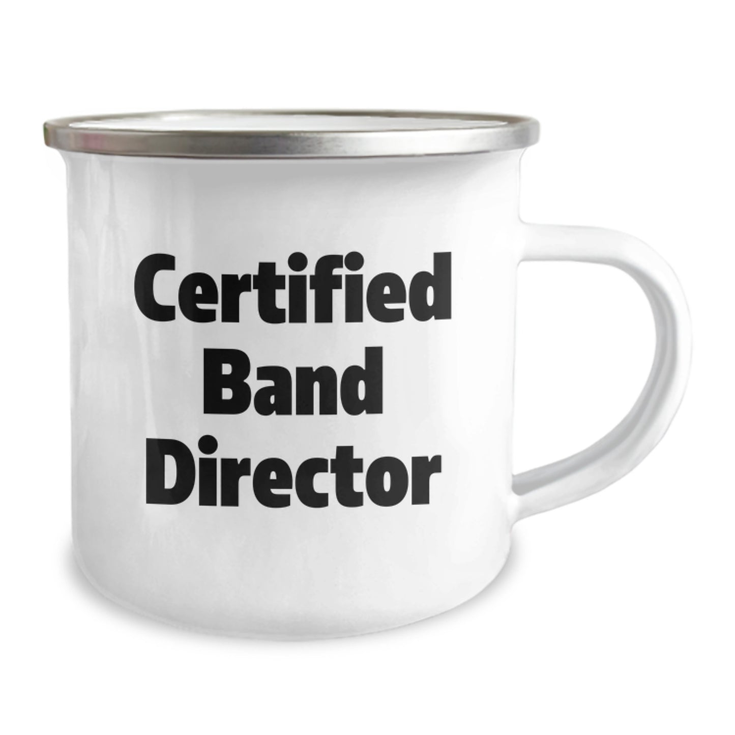 Funny Gifts from Band Director Friends for Men Who Love Camping, Certified Band Director Mug, Christmas Unique Gifts - Image 2