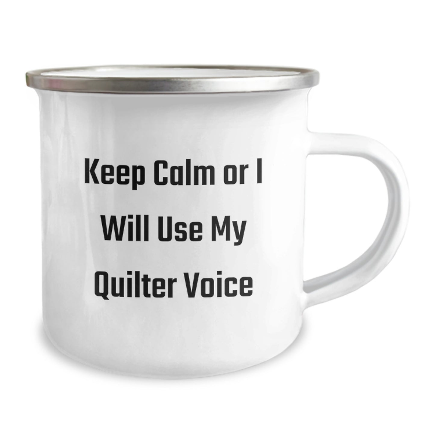 Funny Quilter Gifts for Mom, Mother's Day Unique Quilter Mugs, Camping Mug from Friends, Quilter Lover - Image 2