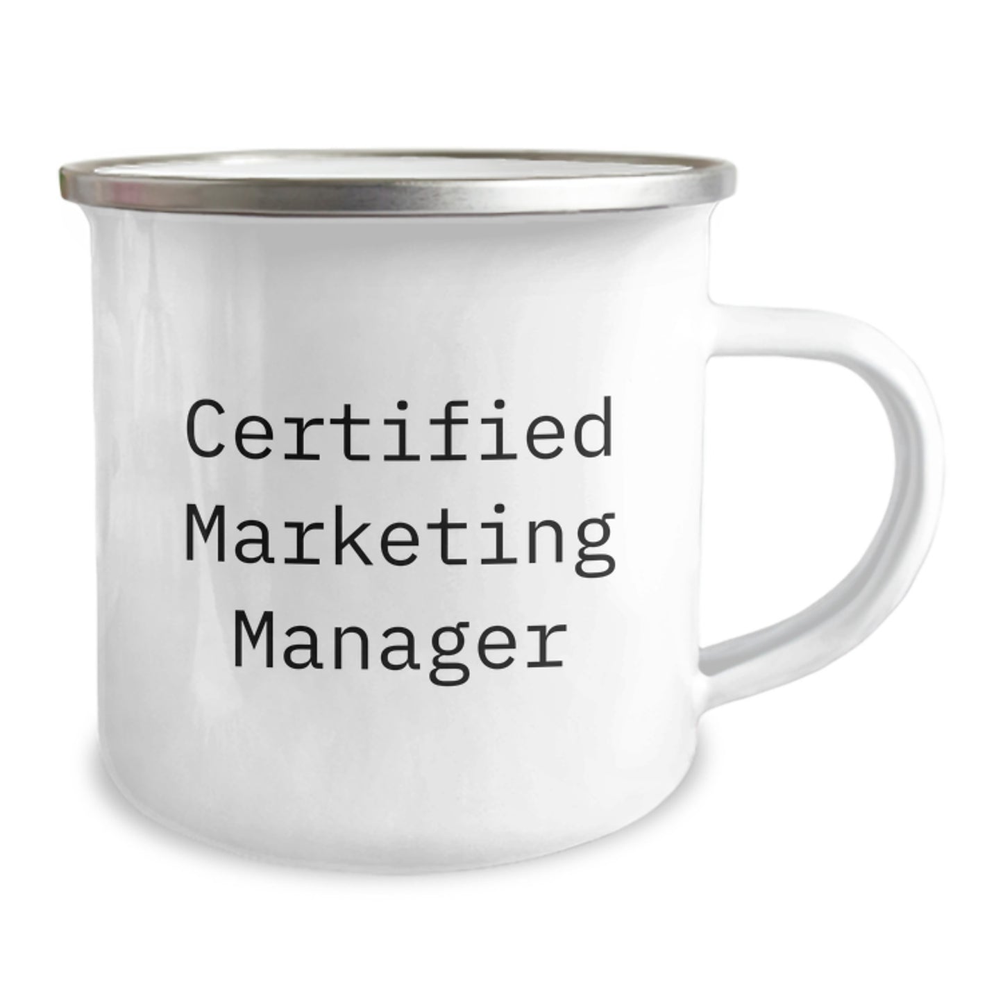 Funny Motivational Gifts from Marketing Manager Friends for Birthday Unique Coffee Mugs, Certified Marketing Manager Mug, Marketing Manager Gifts for Men - Image 2