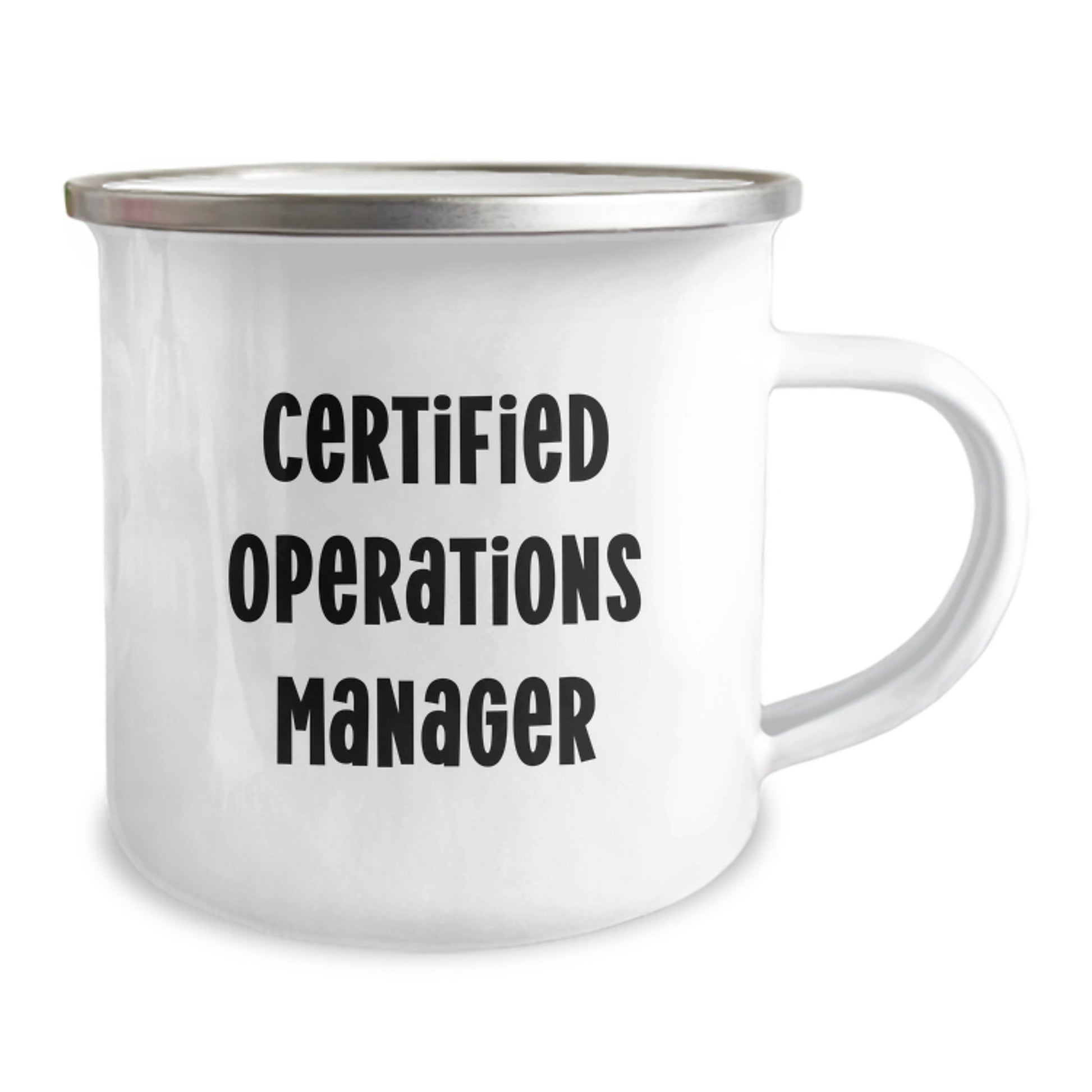 Funny Operations Manager Gifts for Him - Valentine's Unique Gifts from Friends - Certified Operations Manager Coffee Mug - Image 2
