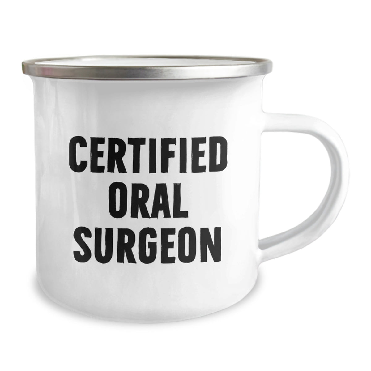 Funny Quote Gifts for Oral Surgeon, Unique Birthday Presents for Men, Camping Mug for Outdoor Enthusiasts, Certified Oral Surgeon Coffee Mug, Gifts from Friends, Family, Coworkers - Image 2