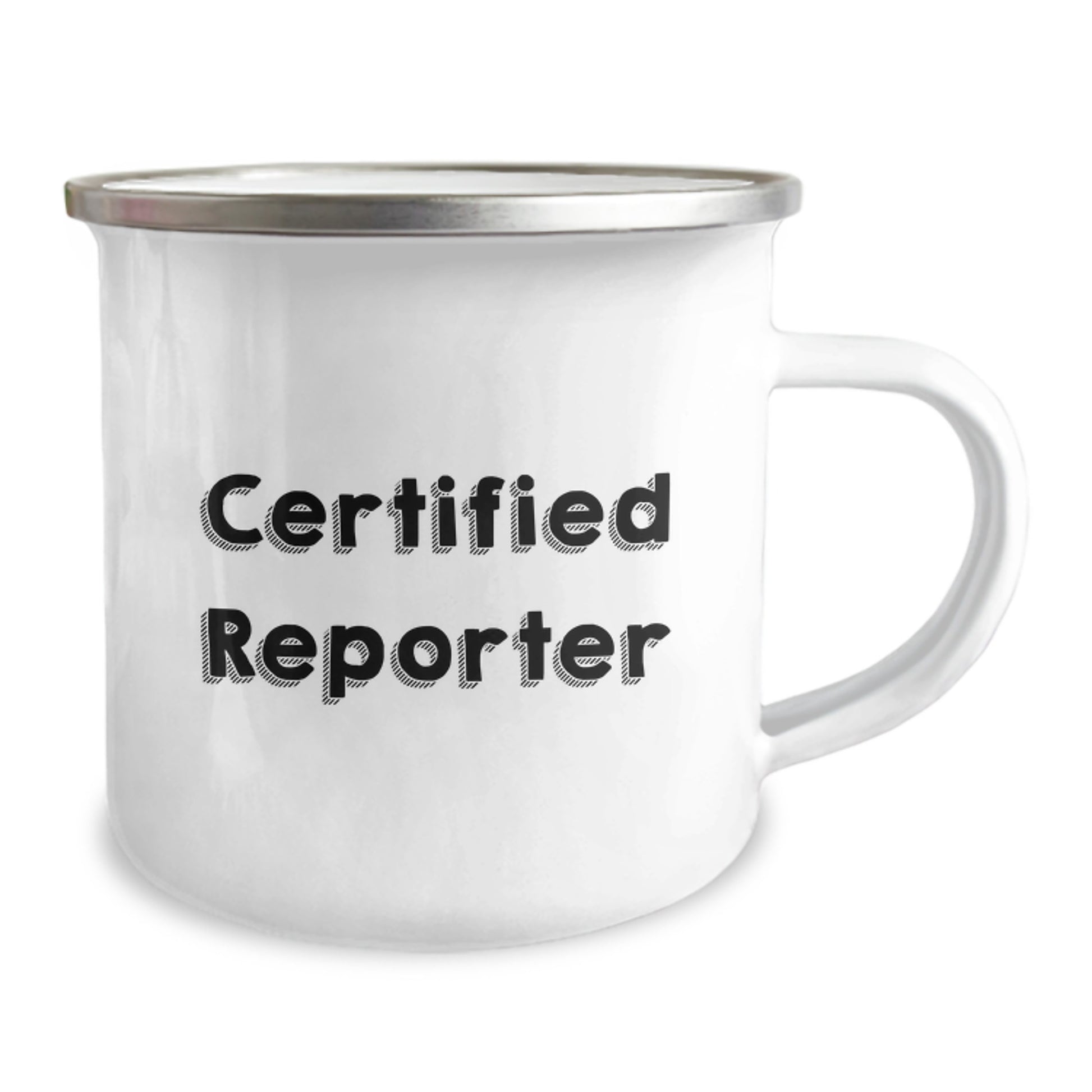 Funny Reporter Gifts for Men from Family - Inspirational Camping Mug for Graduation - Image 2