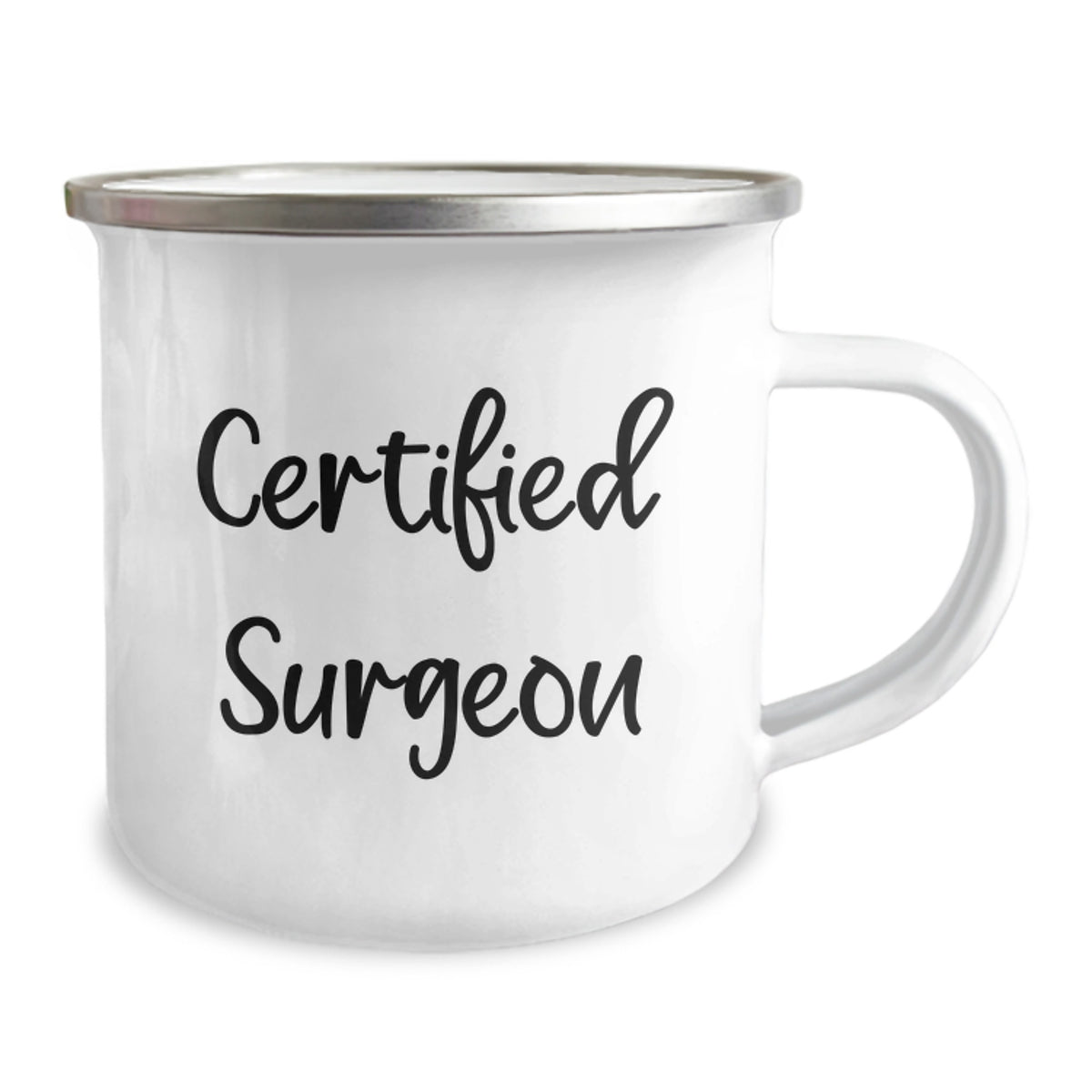 Funny Gift for Surgeon Friends, Unique Birthday Unique Gifts from Family - 'I Survived Medical School, Now I Drink from a Camping Mug' - Image 2
