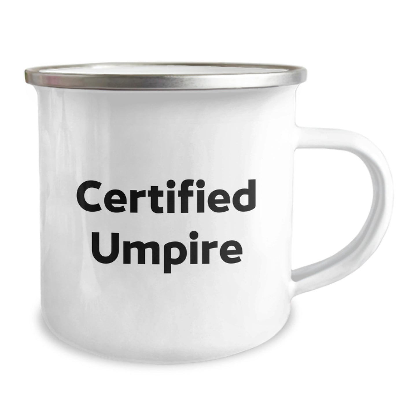 Funny Umpire Gifts from Friends for Umpire Men on Birthday Unique Occasions Camping Mug - Image 2
