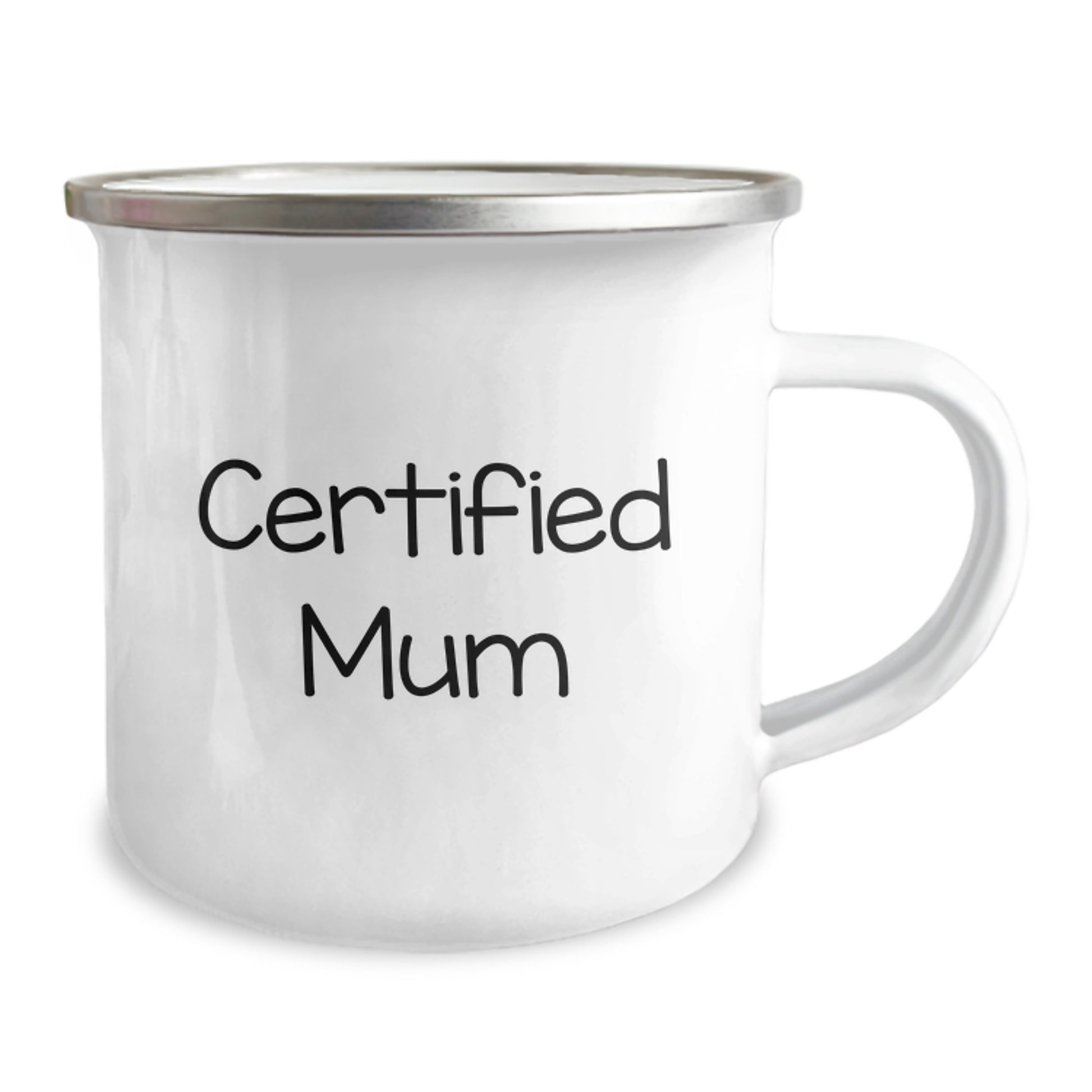 Funny Gifts from Mum, Certified Mum Quote on Camping Mug for Mum, Birthday Unique Gifts - Image 2