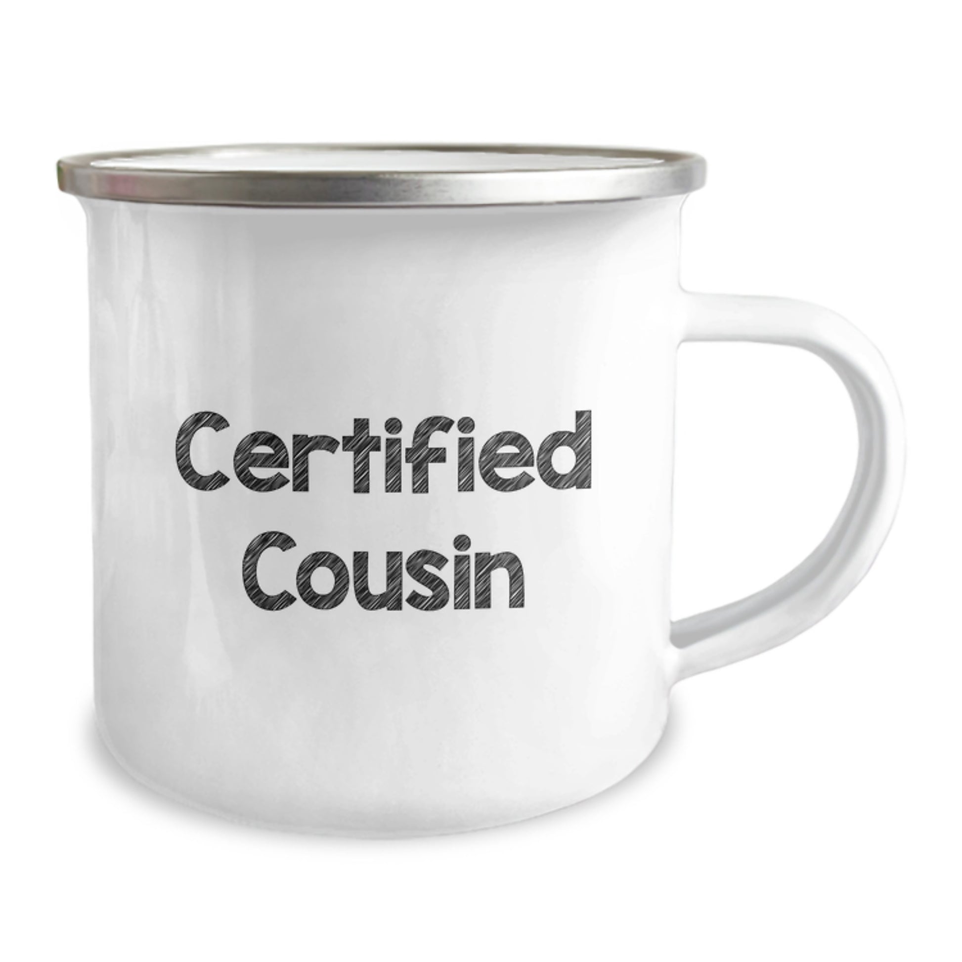 Funny Cousin Gifts for Men, Women, Friends, Christmas Unique Presents from Family, Camping Mug Quote - 'Life is Better with a Cousin by Your Side' - Image 2