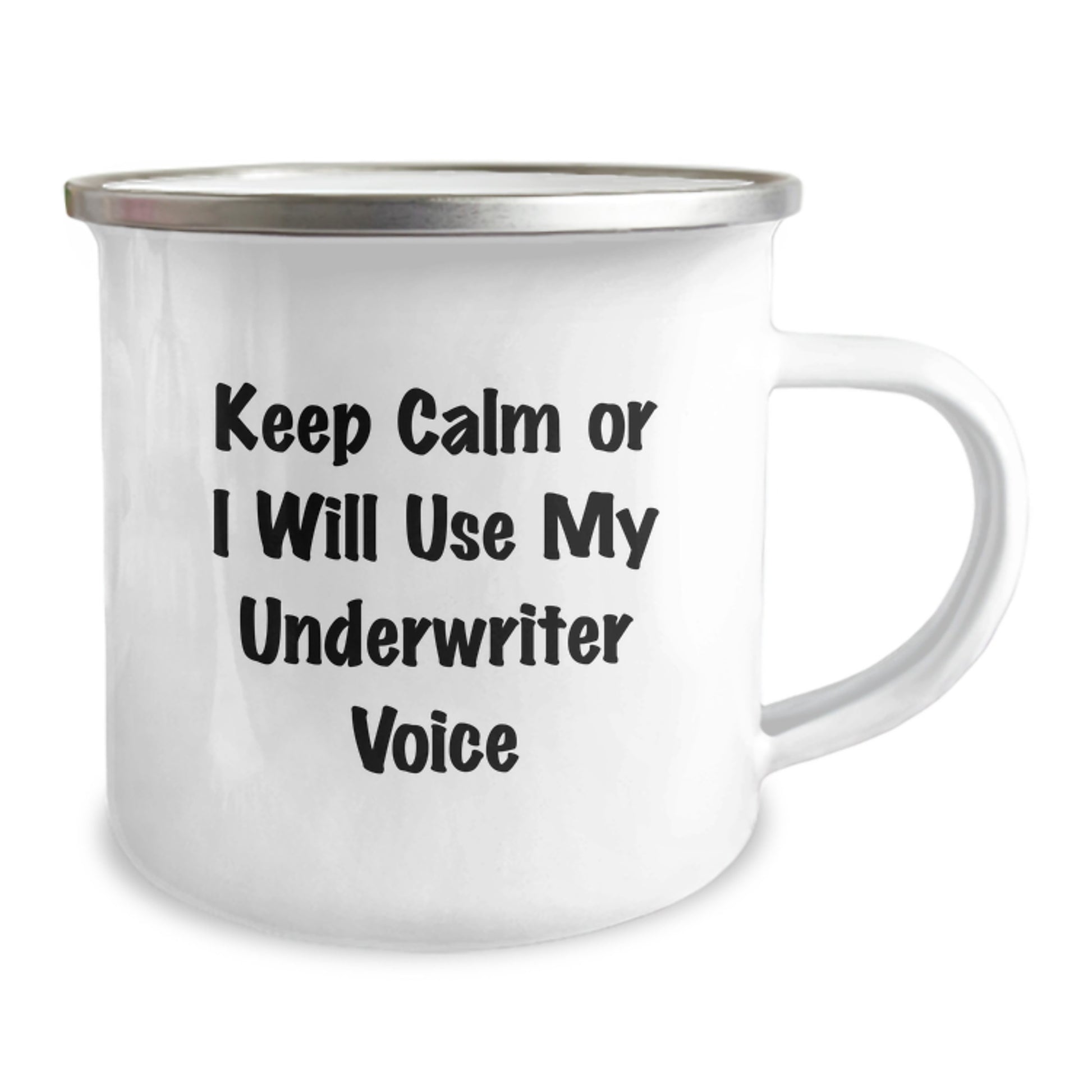 Funny Underwriter Camping Mug Gifts from Dad for Father's Day - Image 2