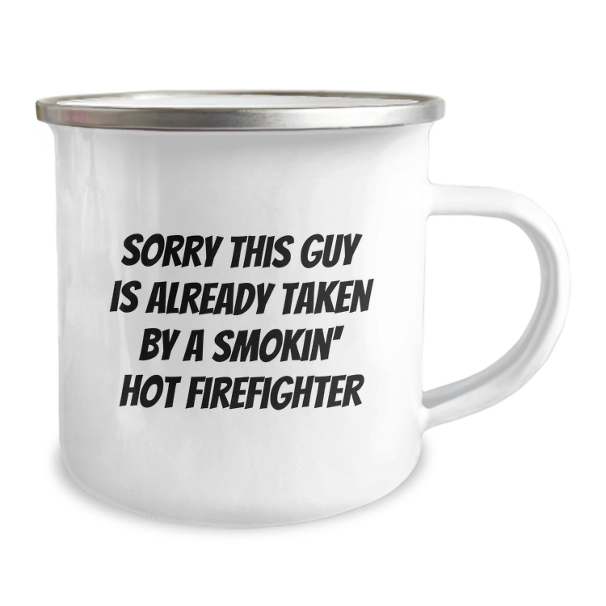 Funny Firefighter Gifts, Inspirational Quote Camping Mug, Gifts from Friends for Men, Unique Graduation Presents - Image 2