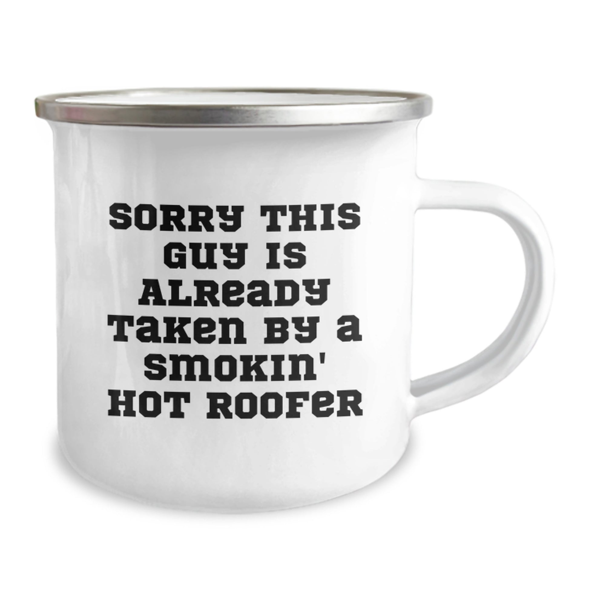 Funny Roofer Gifts from Friends, Unique Christmas Unique Gifts for Roofer, Camping Mug for Men - Image 2
