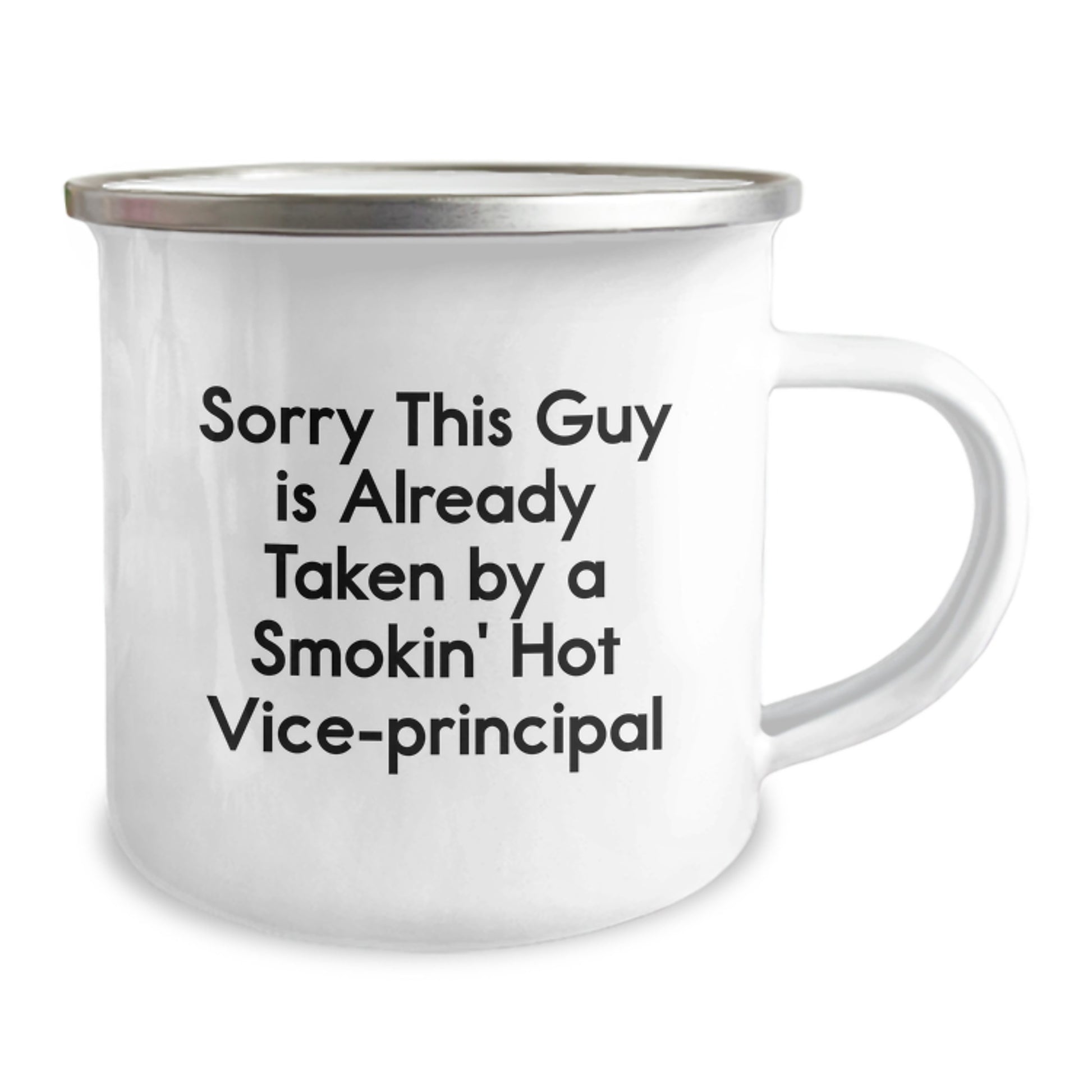 Funny Vice-Principal Gifts from Friends, Smokin' Hot Vice-Principal Love, Valentine's Unique Mugs for Vice-Principal - Image 2