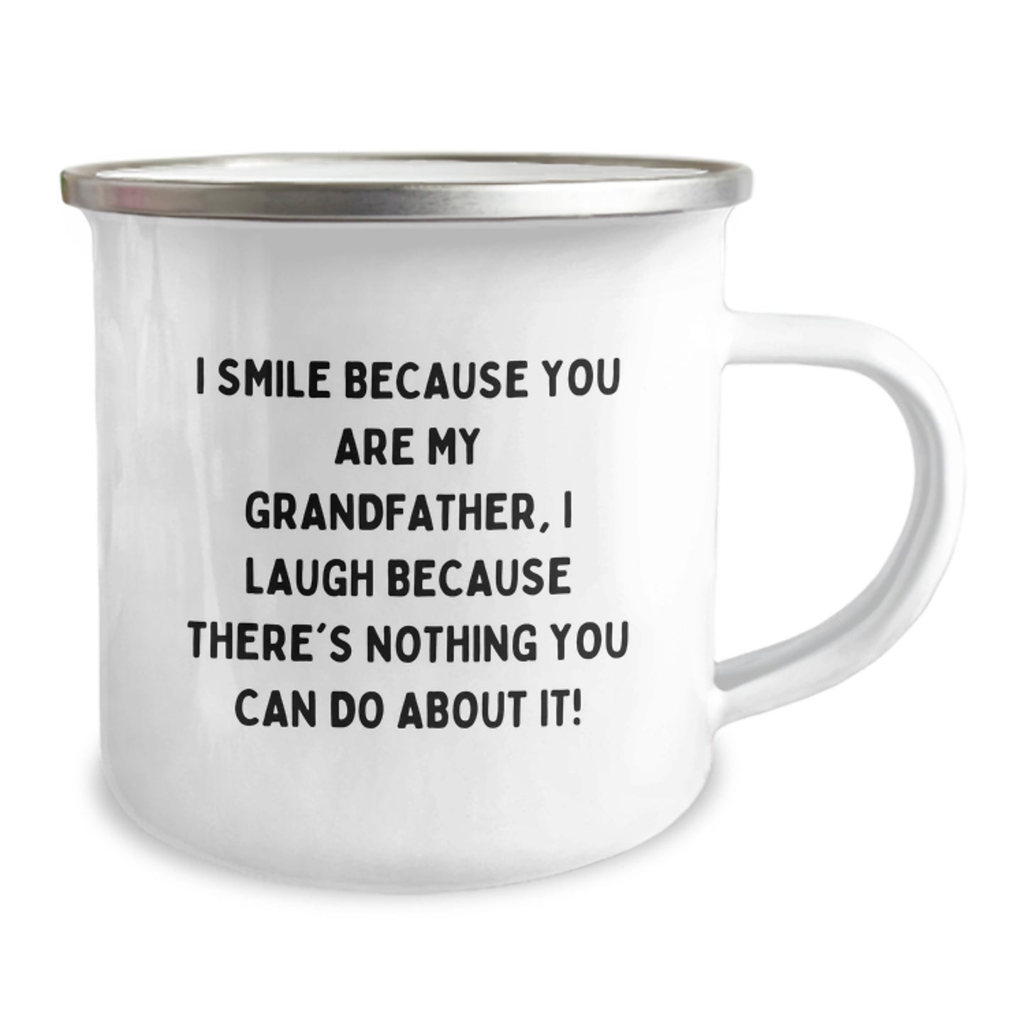 Funny Grandfather Gifts for Men - Grandfather Camping Mug, Unique Mother's Day Unique Gifts from Family - Image 2