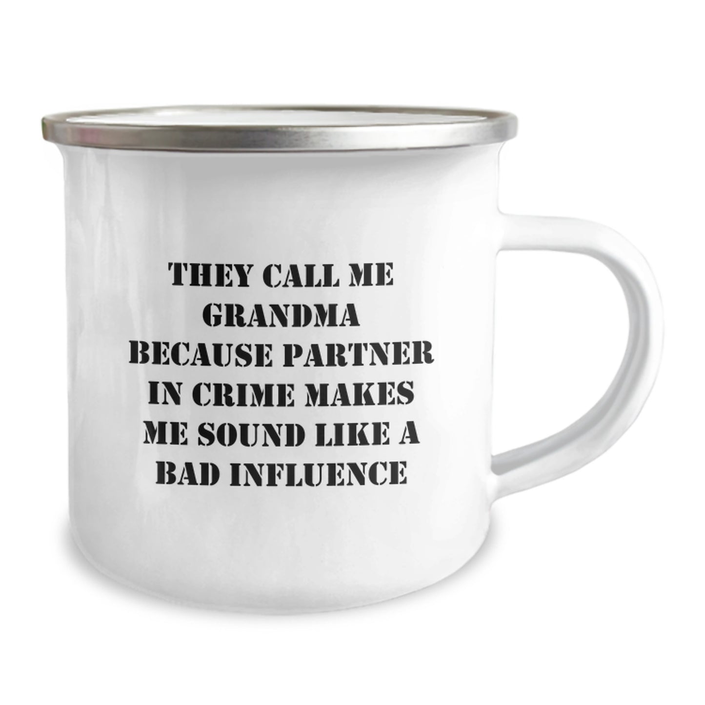 Funny Grandma Mugs for Camping Partner in Crime Christmas Unique Gifts from Family - Image 2