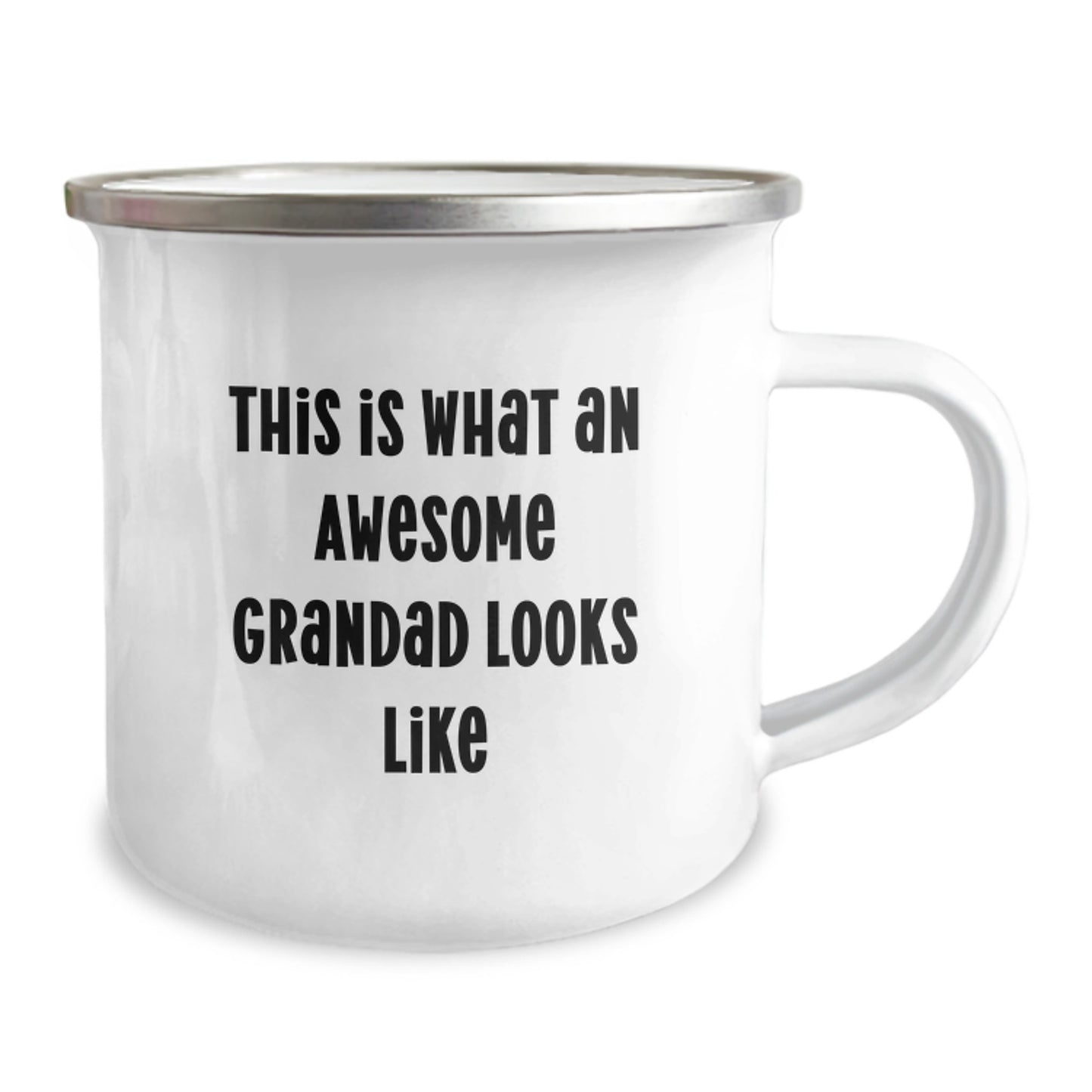 Funny Grandad Gifts for Men - This Is What An Awesome Grandad Looks Like, Camping Mug, Gifts from Family to Grandad, Christmas Unique Gifts - Image 2