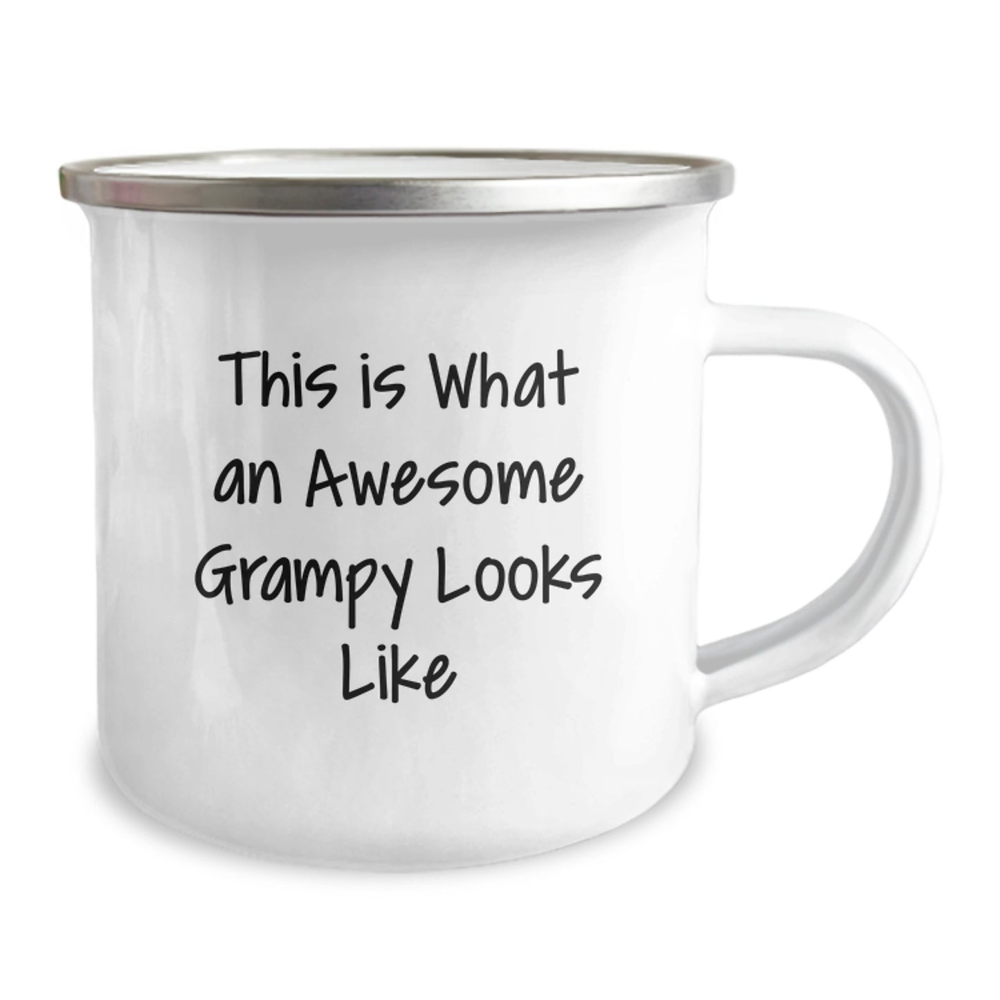 Funny Grampy Gifts from Men to Grampy, Unique Christmas Unique Gifts, Awesome Grampy Camping Mug - Image 2