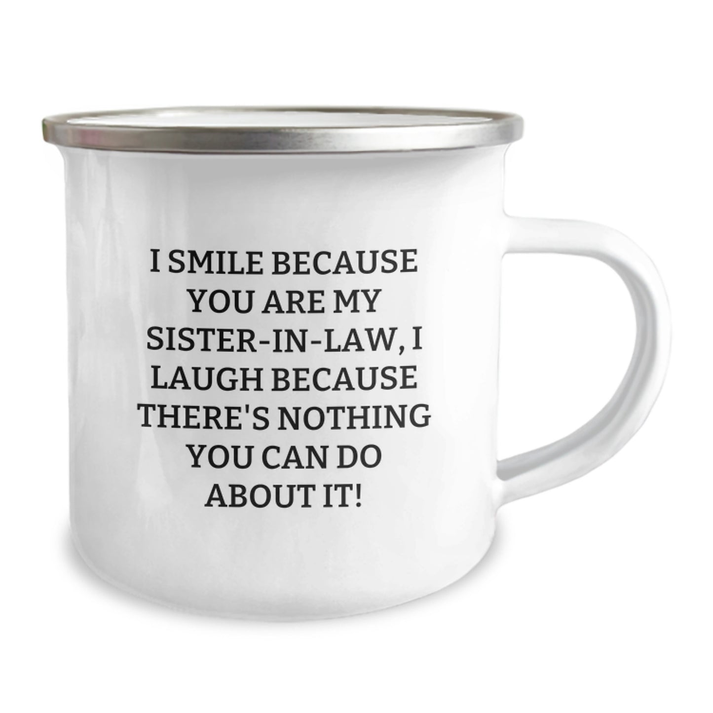 Unique Sister-in-law Camping Mug Funny Quotes Gifts for Sister-in-law from Family - Image 2