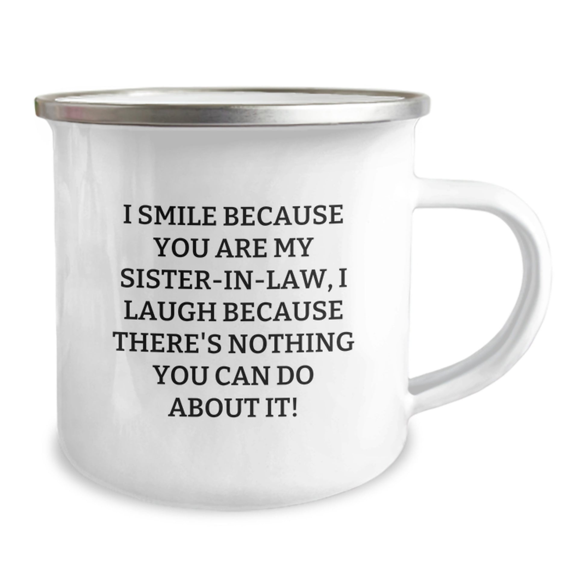 Unique Sister-in-law Camping Mug Funny Quotes Gifts for Sister-in-law from Family - Image 2