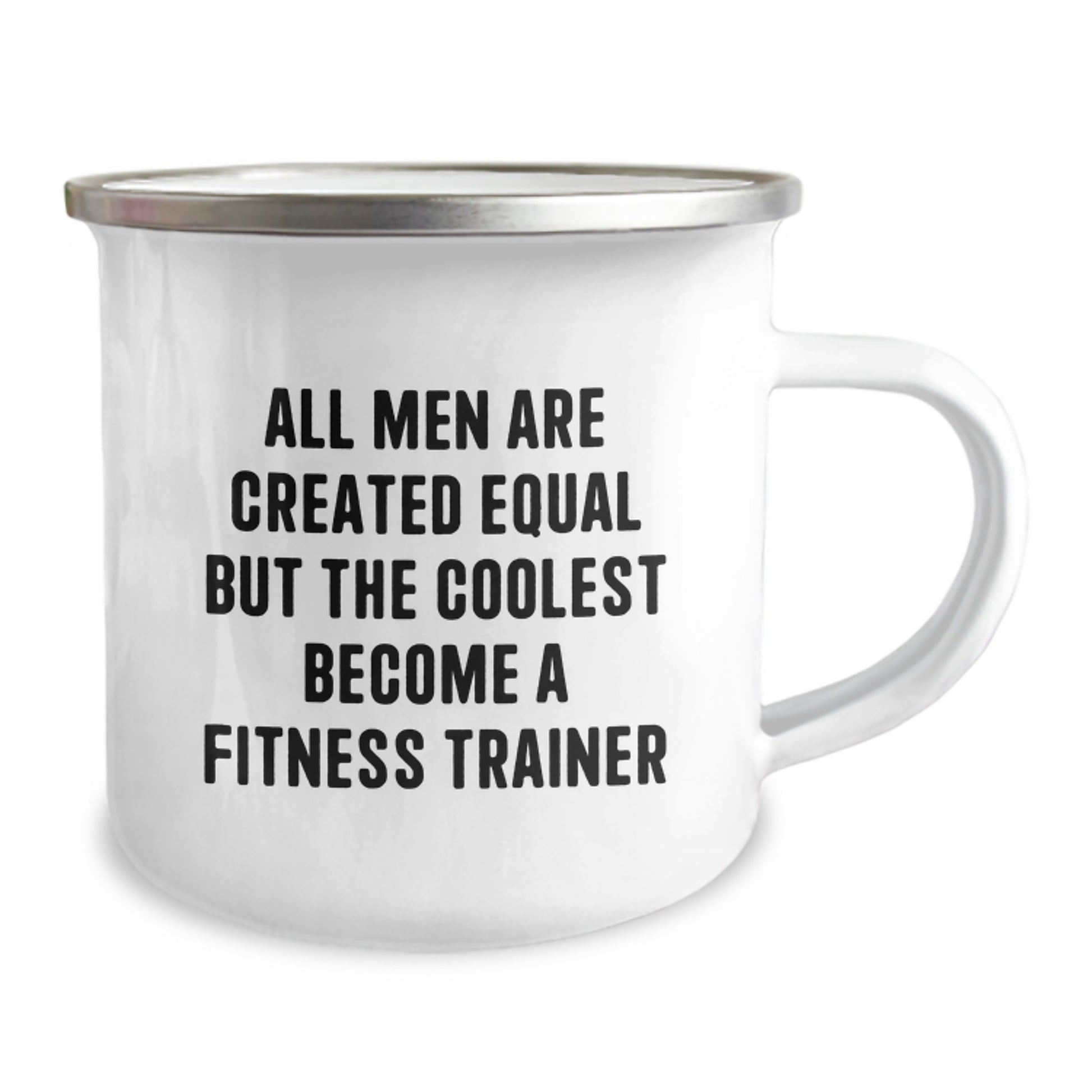 Fitness Trainer Gifts from Men - Funny Quote Camping Mug for Father's Day Unique Gifts - Image 2