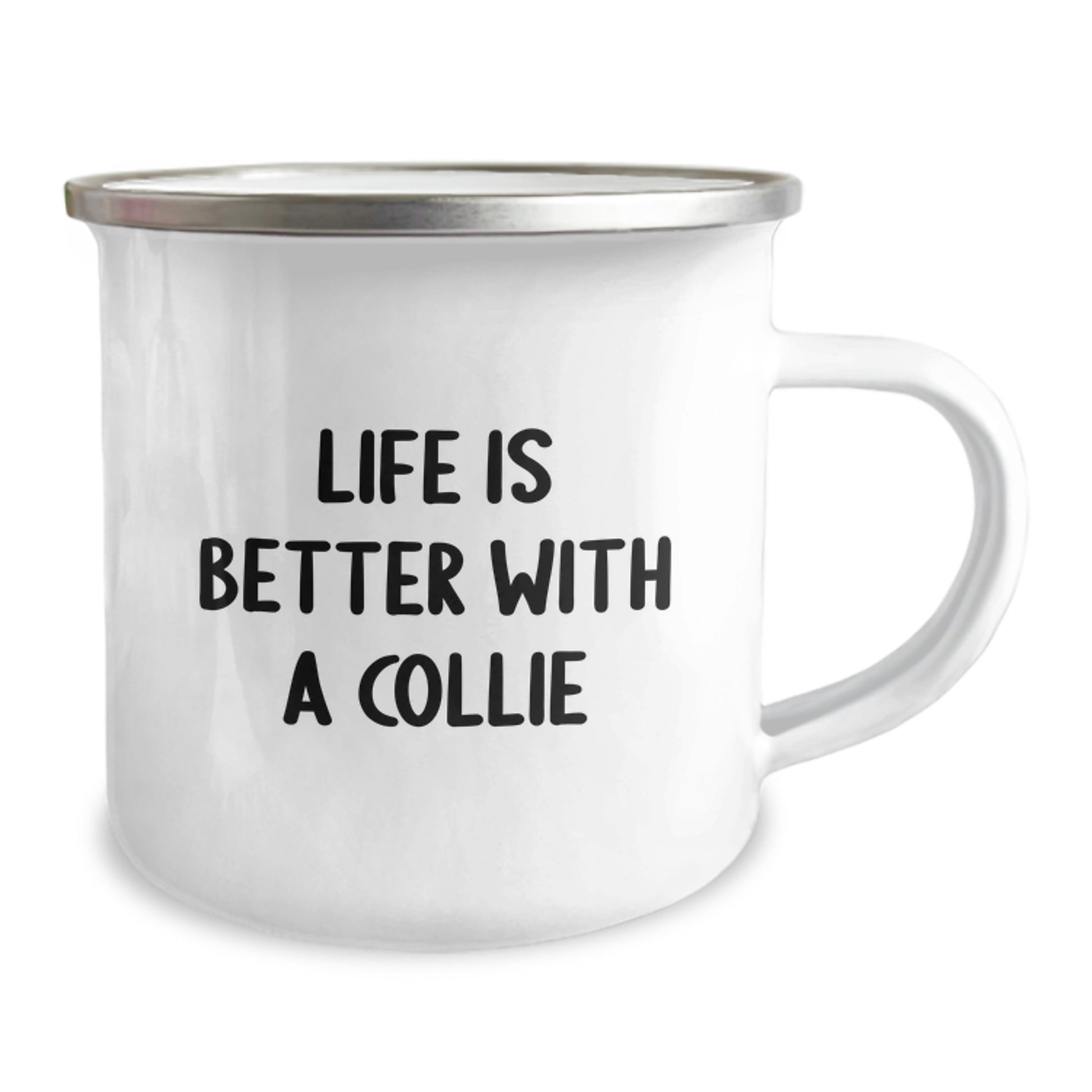Gifts from Family for Collie Dog Lovers - Life Is Better With A Collie, Camping Mug for Graduation, Men, Women, Friends, Coworkers, Family - Image 2