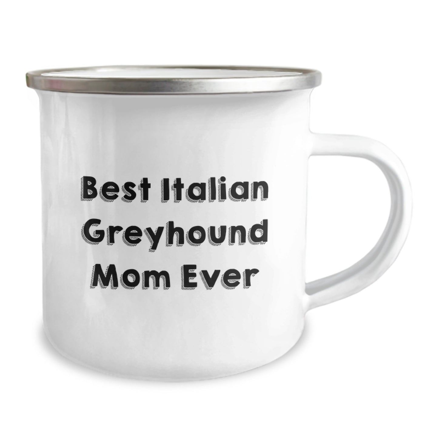 Funny Italian Greyhound Dog Mom Gifts from Family for Valentine's Unique Camping Mugs - Image 2