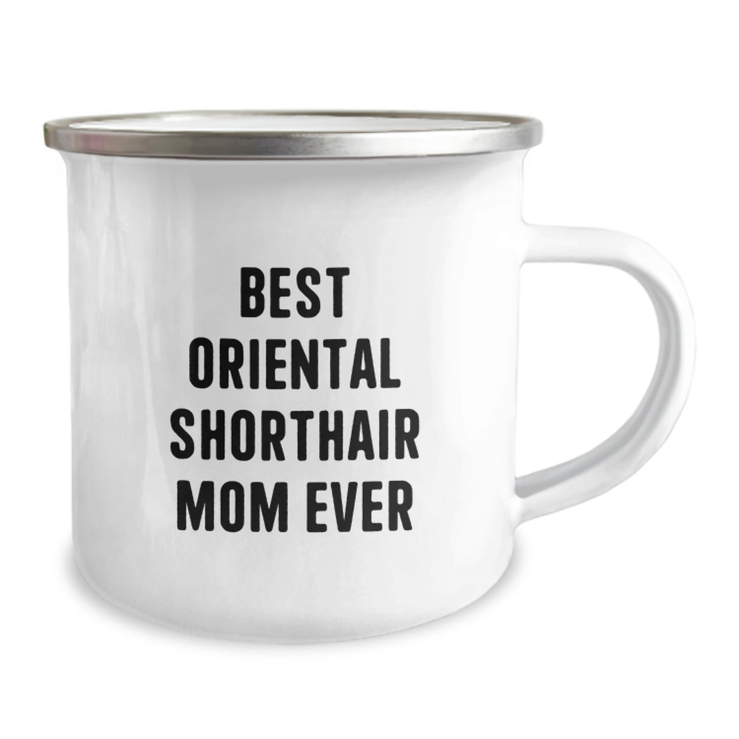 Oriental Shorthair Cat Mom Funny Camping Mug Gifts for Oriental Shorthair Cat Owners Birthday Unique Gifts from Family - Image 2