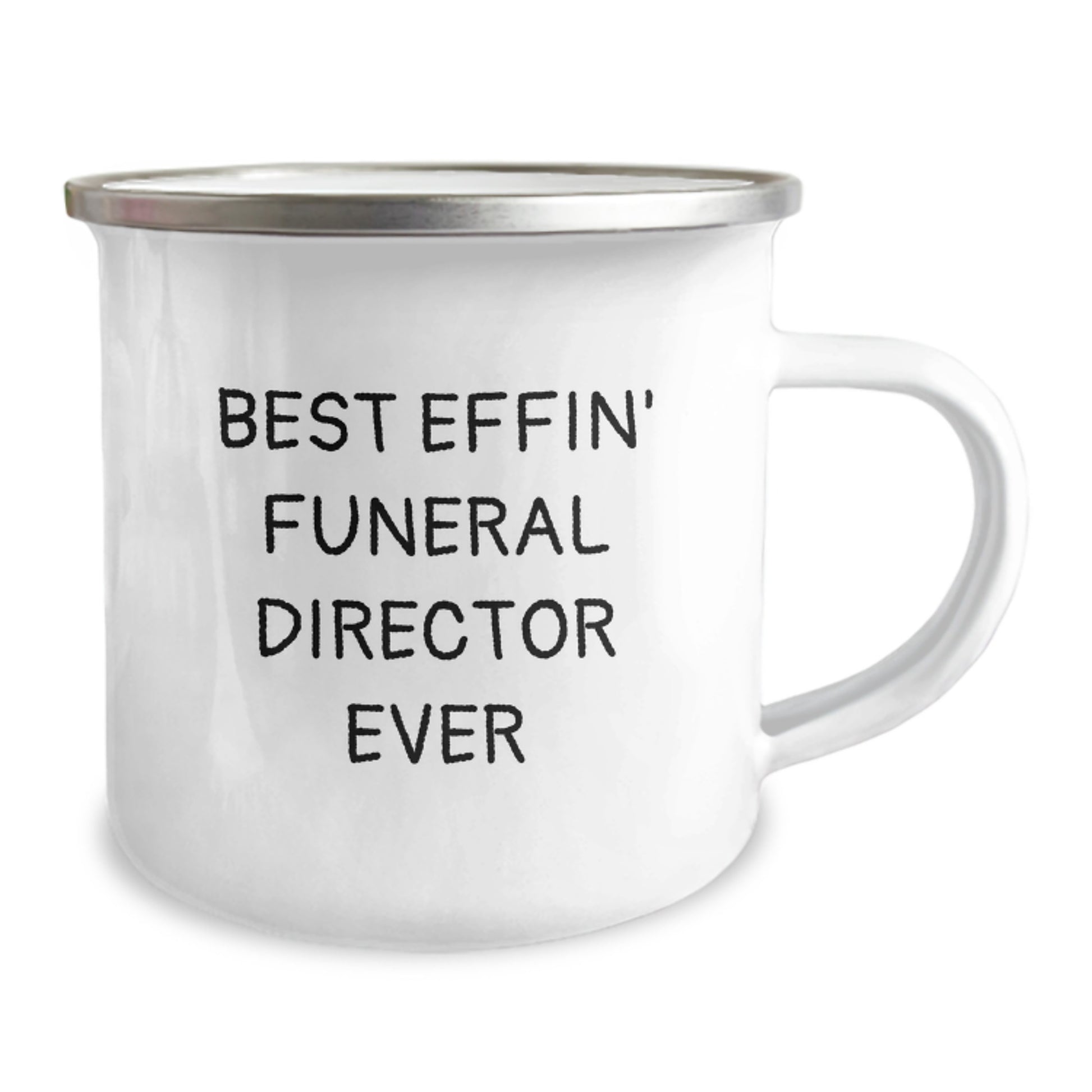 Funny Gifts from Friends for Funeral Director Graduation Unique Mugs - Best Effin' Funeral Director Ever - Image 2