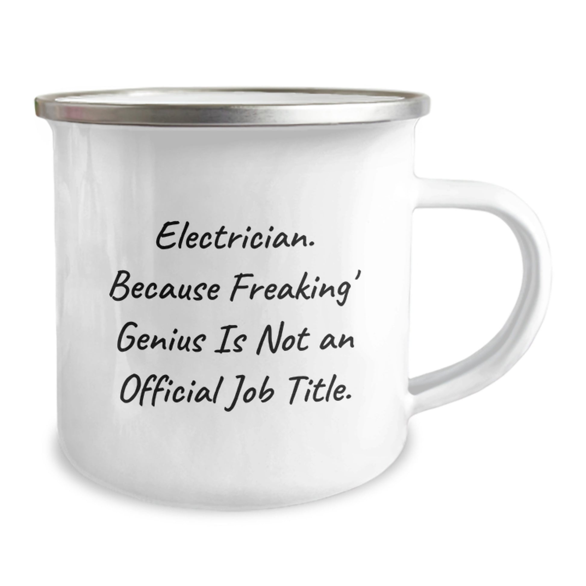 Funny Electrician Gifts from Friends - Electrician Camping Mug for Men, Unique Graduation Unique Gifts for Electrician - Image 2