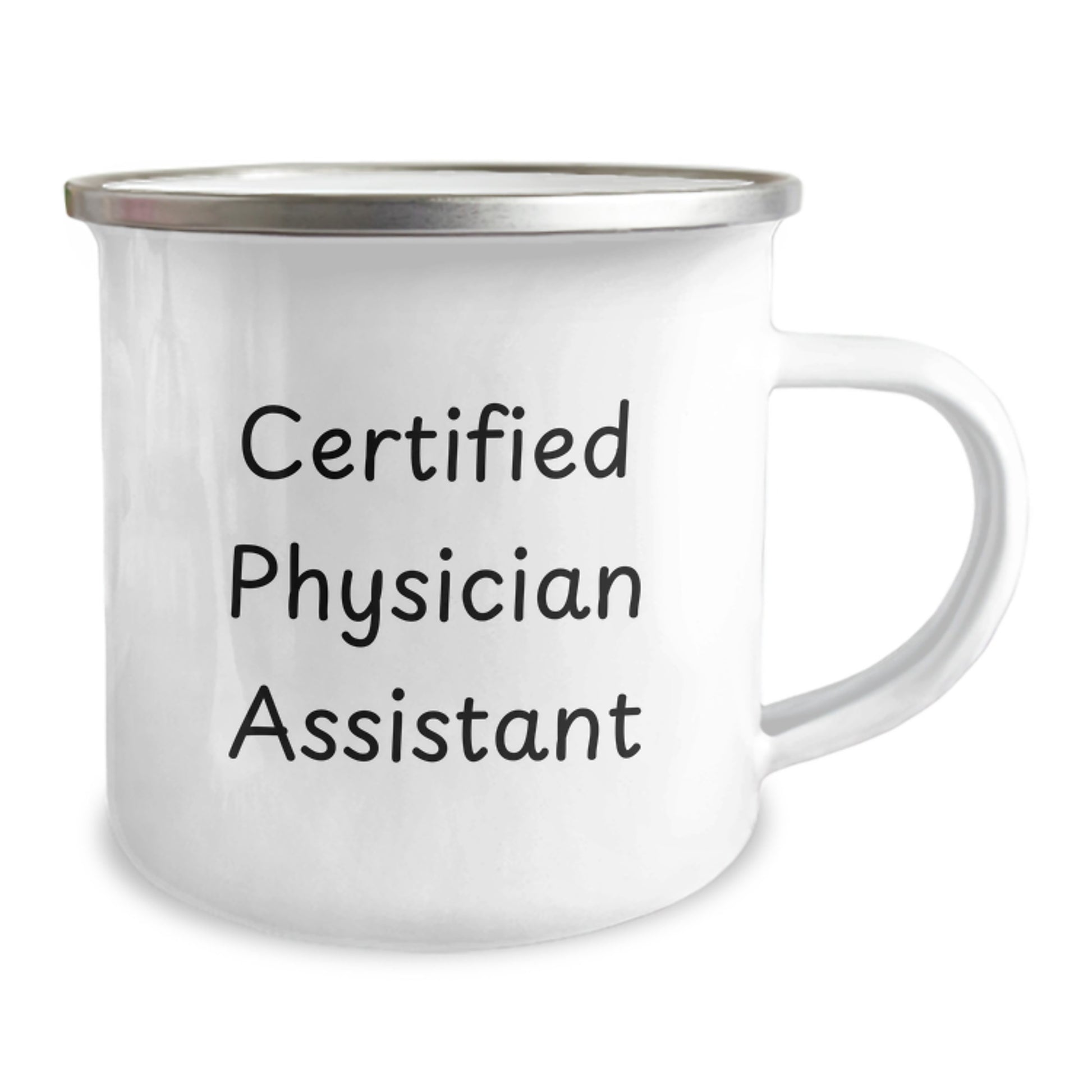 Certified Physician Assistant Gifts from Friends for Christmas - Funny Physician Assistant Camping Mug - Image 2