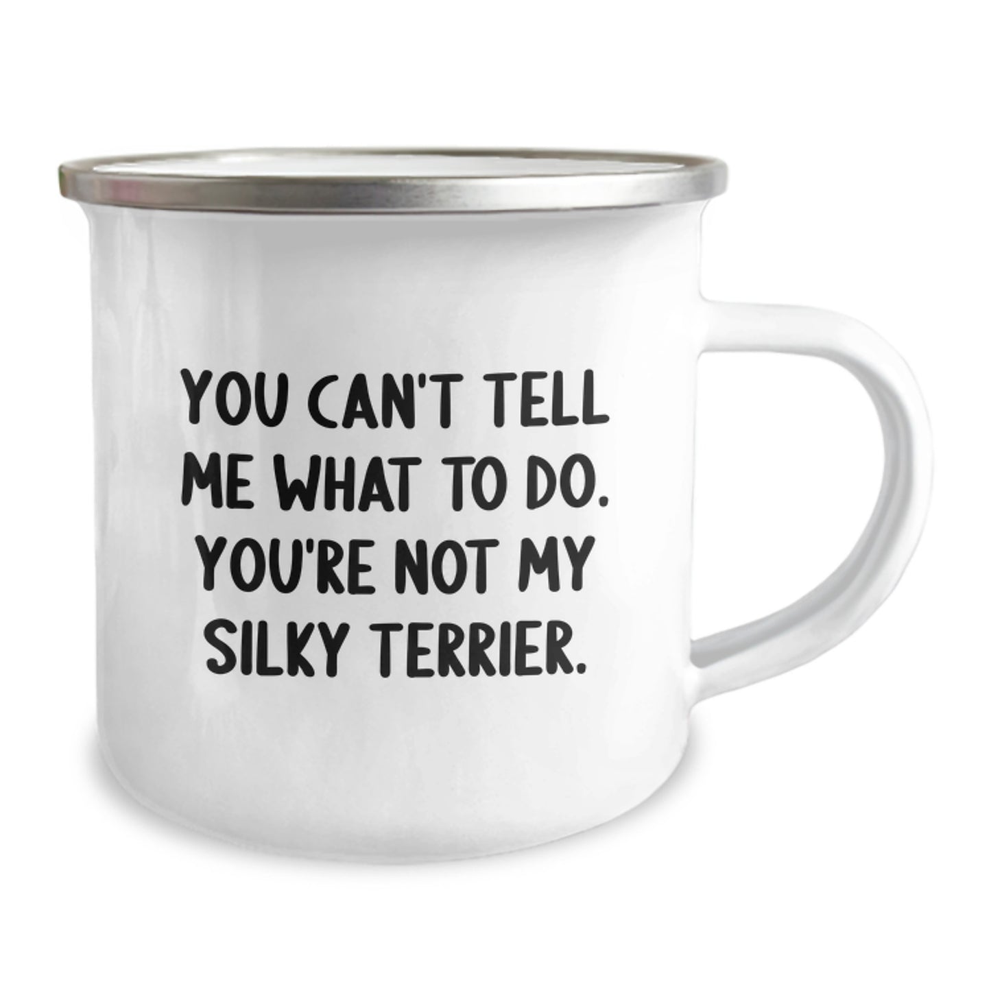 Funny Silky Terrier Dog Quotes Gifts for Men Women Friends Family Camping Mug Birthday Unique Presents from Friends - Image 2