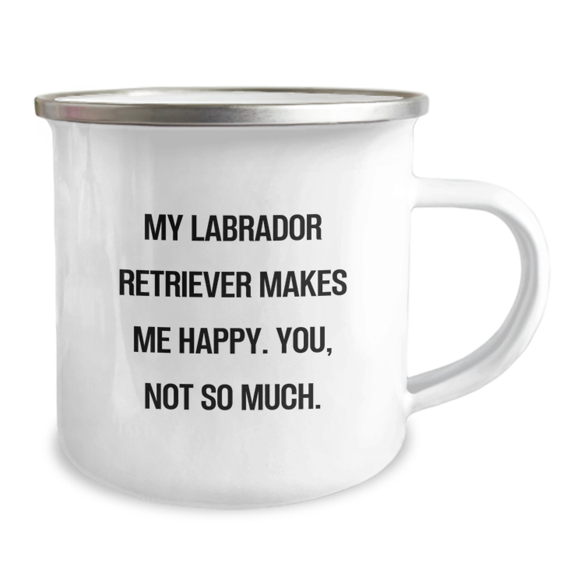 Labrador Retriever Dog Gifts from Men to Friends Camping Mug Funny Valentine's Unique - Image 2