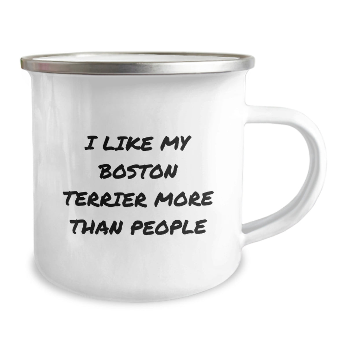 Boston Terrier Dog Birthday Unique Gifts from Friends Funny Quote Camping Mug for Men Women Family - Image 2