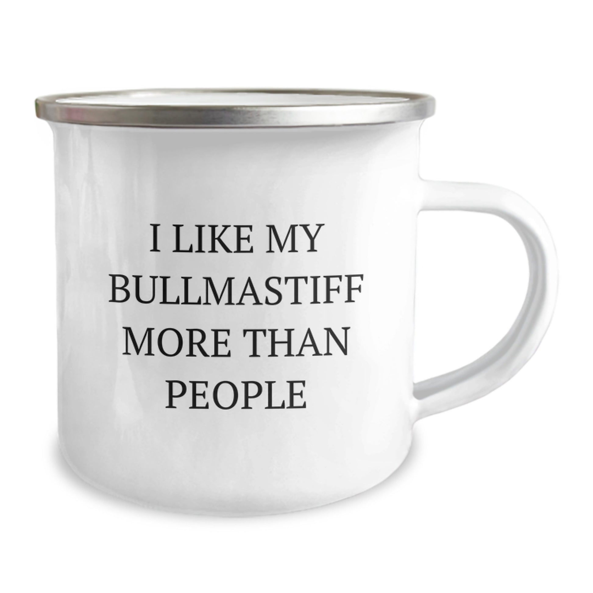 Bullmastiff Dog Lover Gifts from Friends for Birthday Unique Mugs, Funny Camping Mug for Bullmastiff Dog Enthusiasts - Image 2