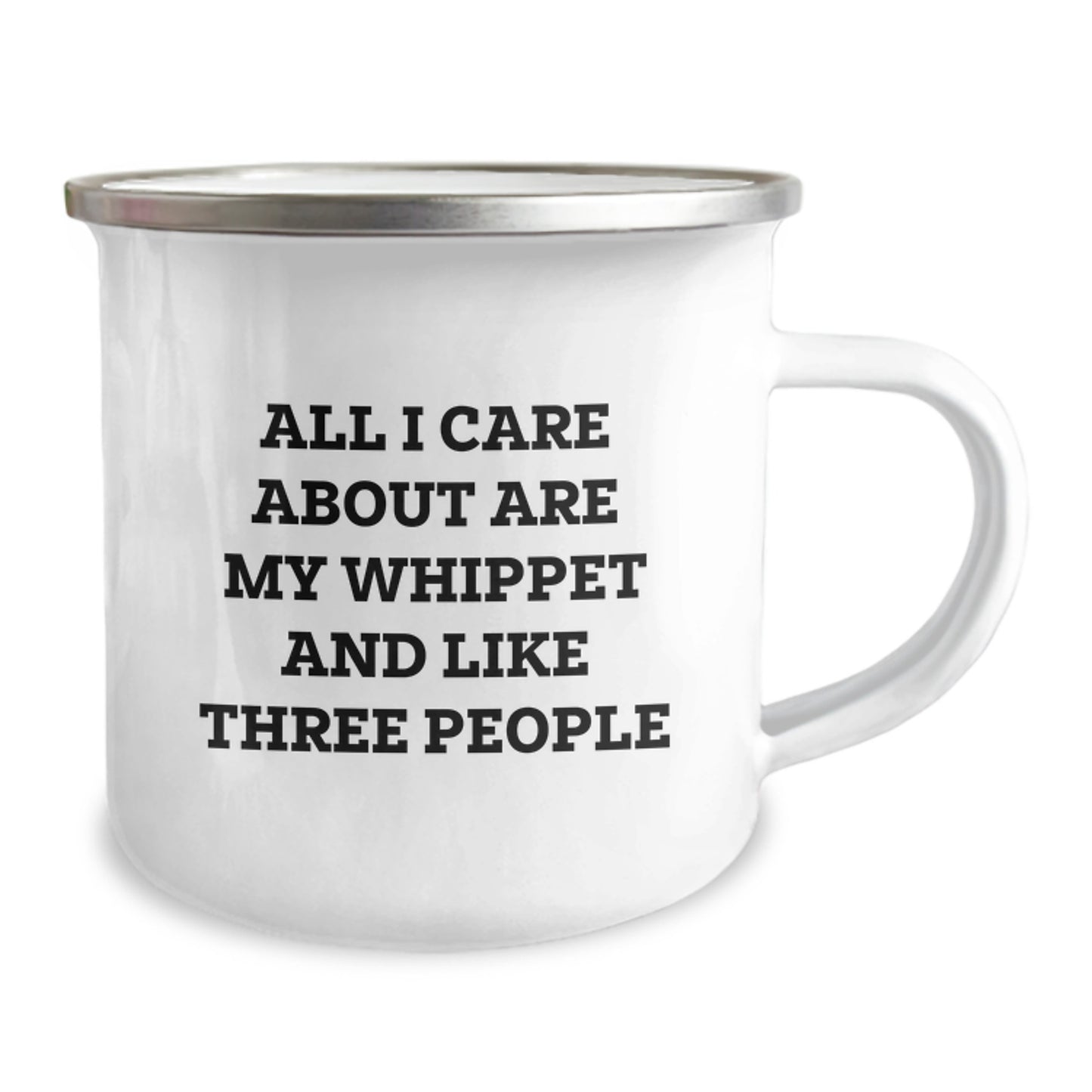 Whippet Dog Lover Gifts from Family and Friends for Birthday - Funny Camping Mug - Image 2