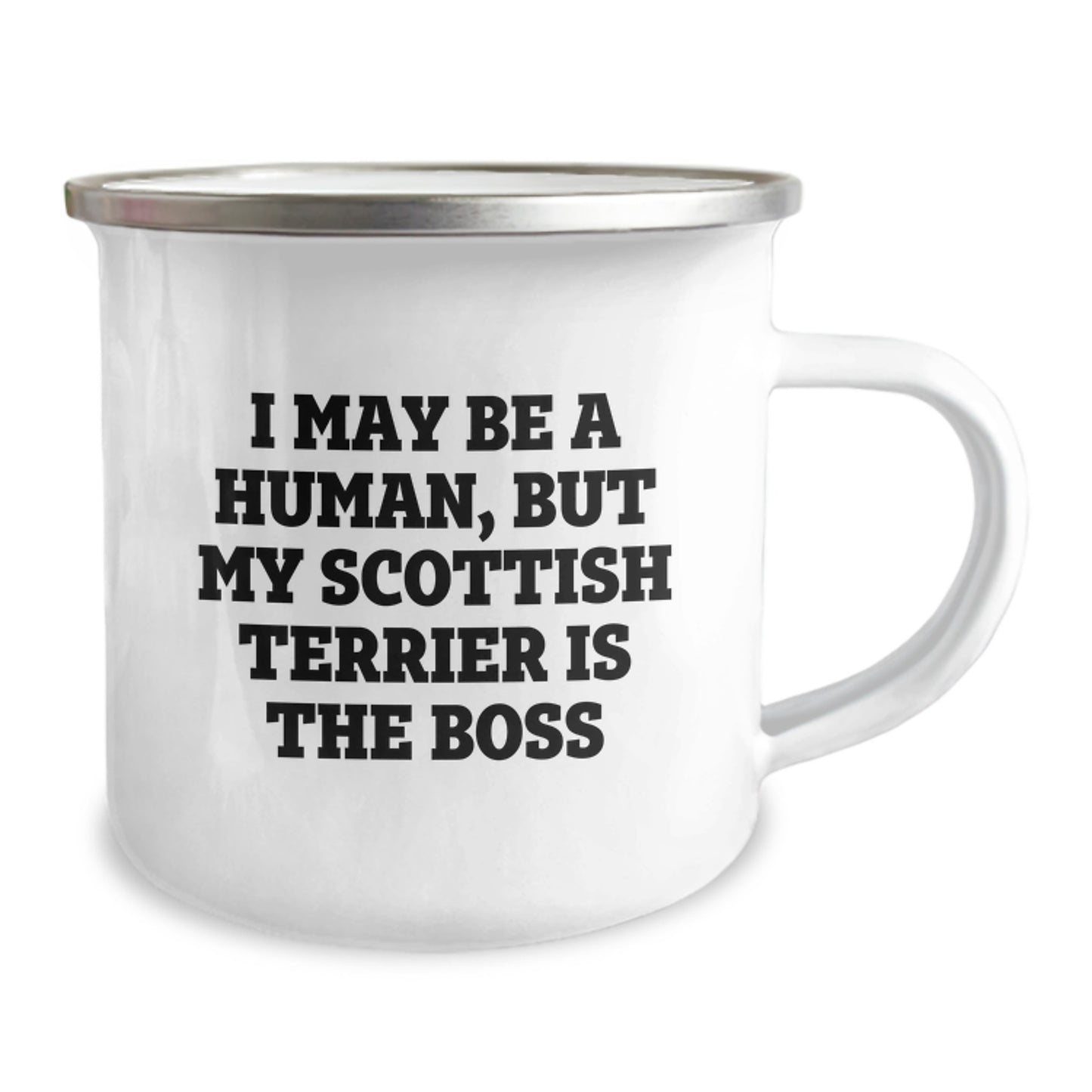 Funny Scottish Terrier Dog Camping Mugs Gifts from Men for Women Friends Family on Valentine's - Image 2