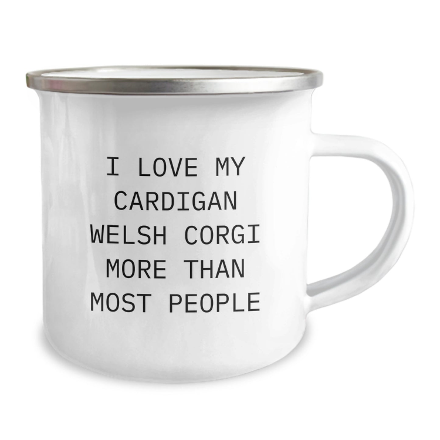 Funny Cardigan Welsh Corgi Dog Camping Mug Gifts from Friends for Birthday Unique - Image 2