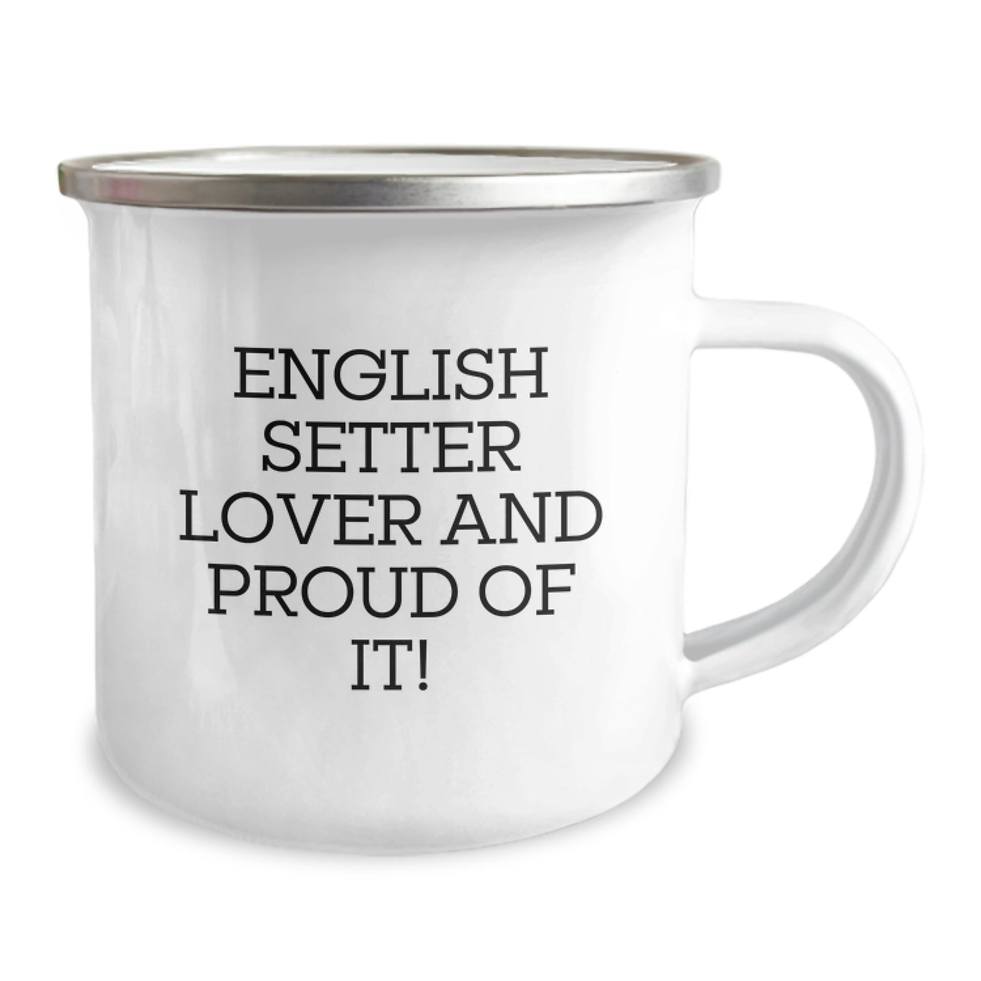 English Setter Dog Lover Gifts from Friends, Camping Mug for Birthday Unique - Image 2