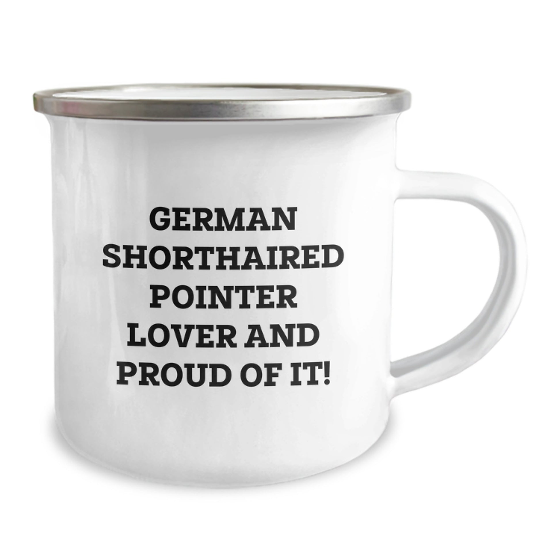 German Shorthaired Pointer Dog Lovers Camping Mug, Funny Quote Gifts for Him, Her, Family, Friends and Coworkers on Birthday, Gifts from Men, Women, Family - Image 2