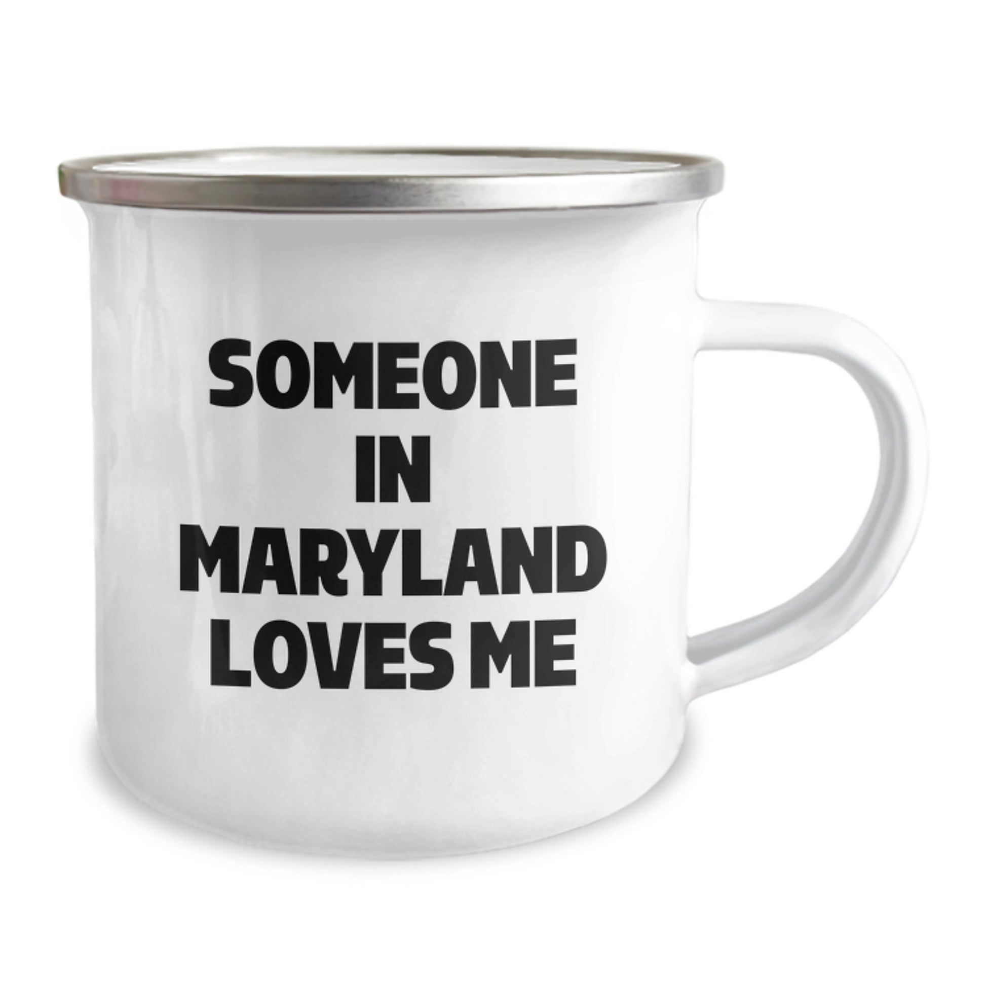 Maryland Camping Mug with Funny Quote 'Someone In Maryland Loves Me' - Gifts from Friends, Family, or Coworkers - Perfect Birthday Present - Image 2