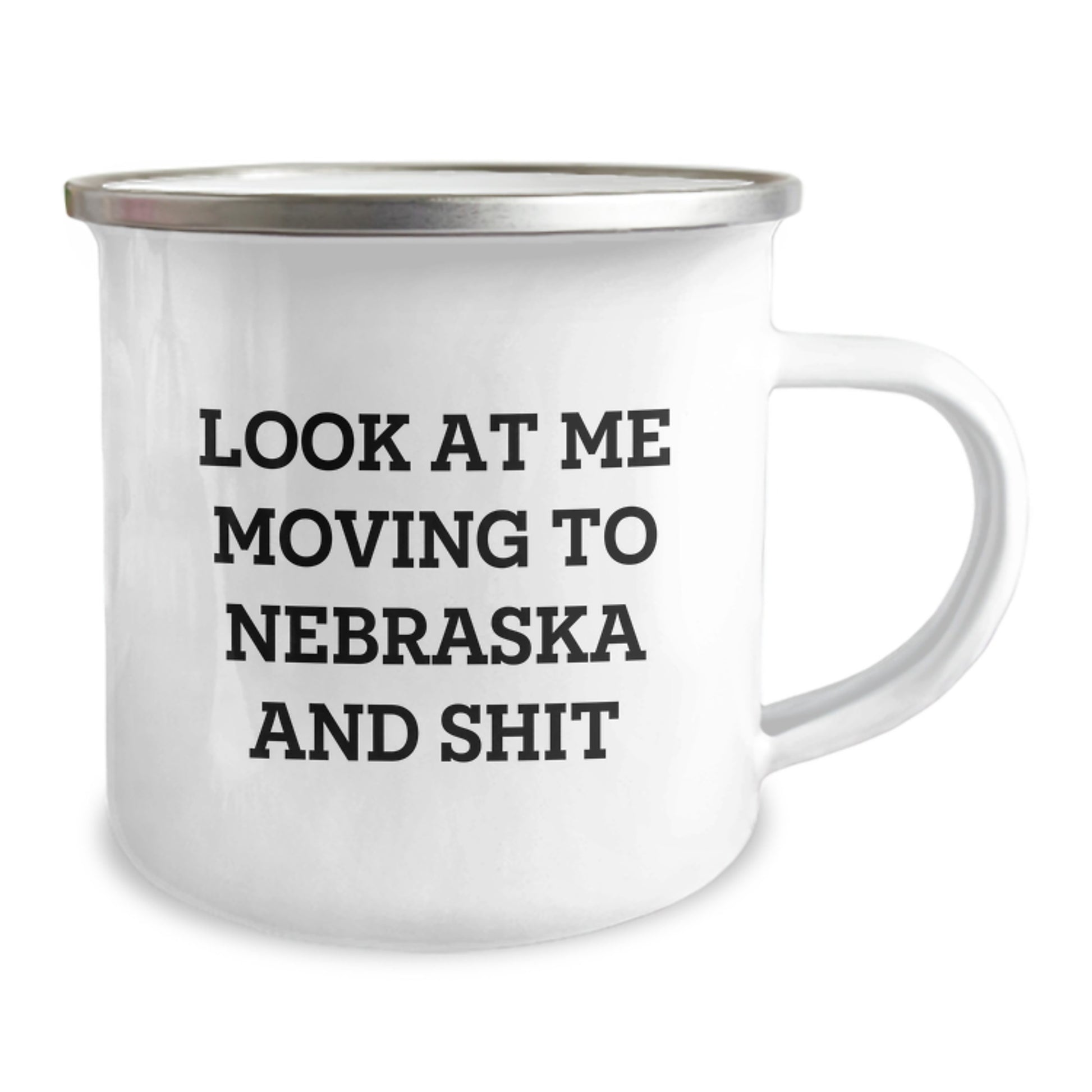 Funny Nebraska Camping Mug for Friends, Unique Nebraska Birthday Unique Gifts from Men, Great for Nebraska Lovers - Image 2