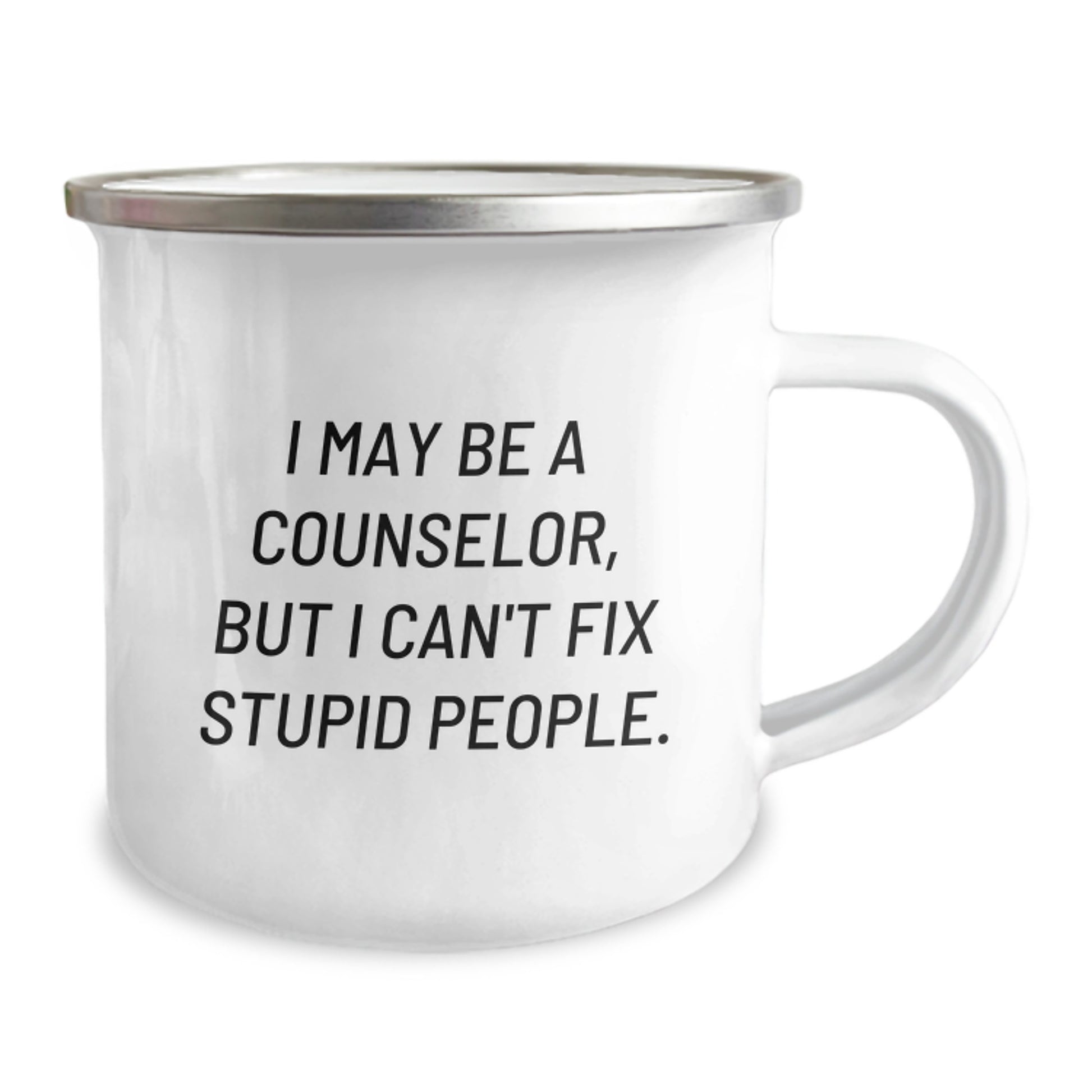 Funny Counselor Gifts from Friends for Graduation Unique Camping Mug - Image 2