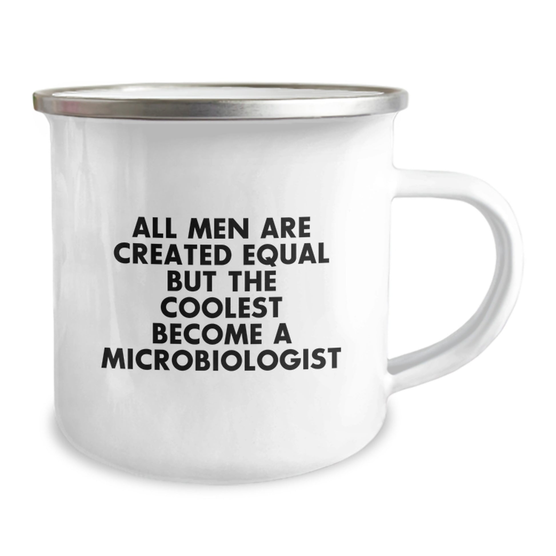 Funny Microbiologist Gifts for Men, All Men Are Created Equal But The Coolest Become A Microbiologist, Mother's Day Unique Gifts from Husband - Image 2