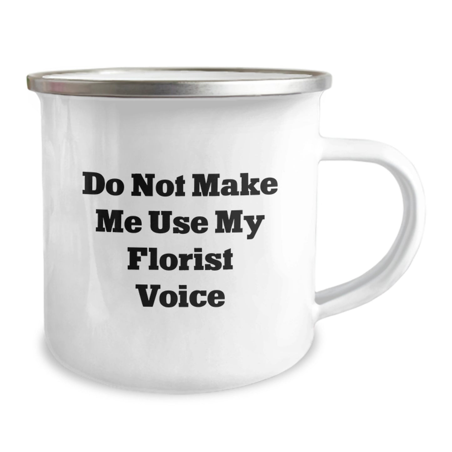 Funny Florist Gifts for Graduation, Unique Camping Mug for Florist Friends, Gifts from Men, Friends or Family - Image 2