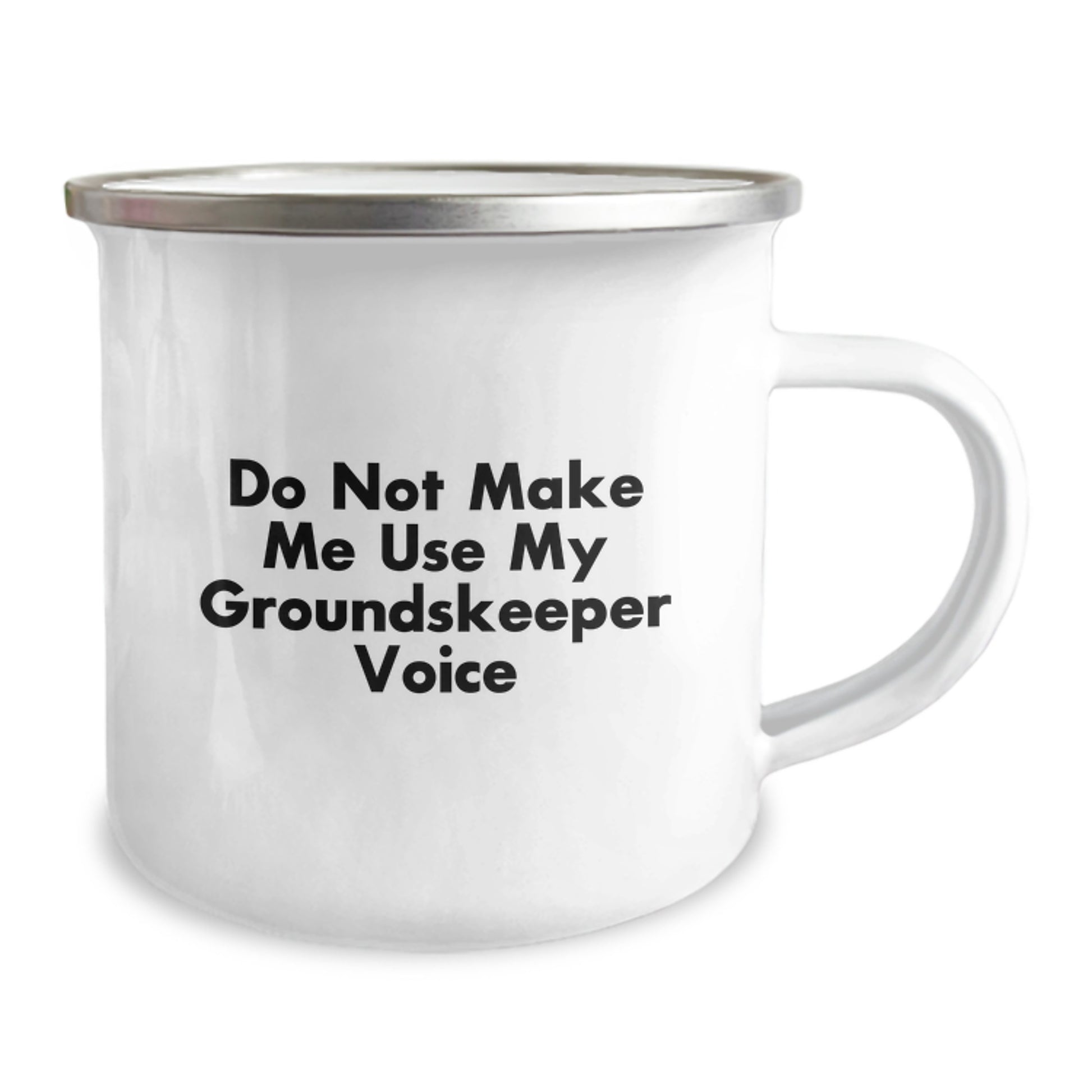 Funny groundskeeper Gifts for Mom - Camping Mug - Do Not Make Me Use My groundskeeper Voice - Unique Mother's Day Unique Gift from Family - Image 2