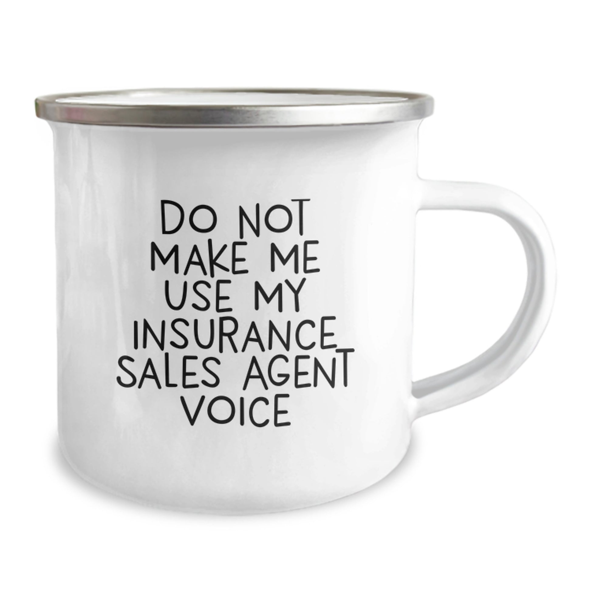 Funny Quote Gifts from Insurance Sales Agent Friends - Mother's Day Unique Camping Mug for Insurance Sales Agent - Image 2