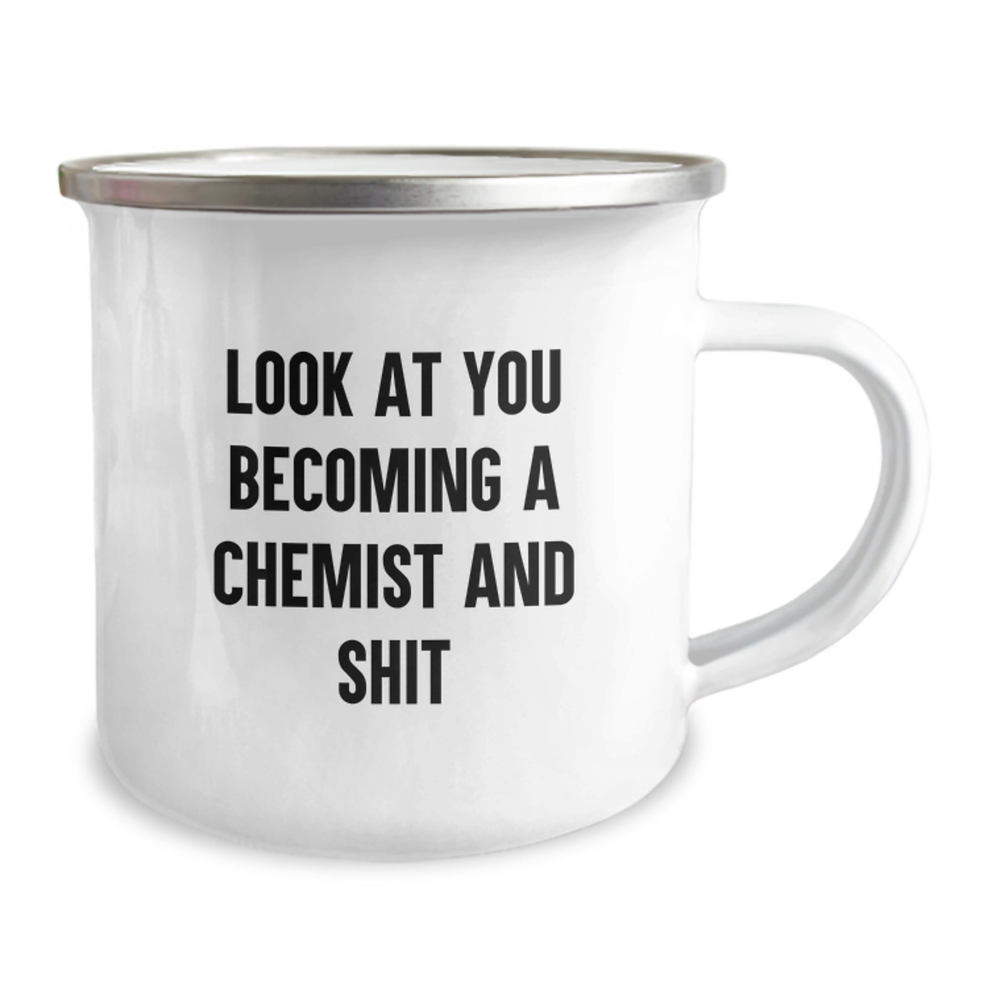 Funny Chemist Gifts for Mom - Mother's Day Unique Chemistry Love Camping Mug, Gifts from Family, for the Woman Who Became a Chemist and Shit - Image 2